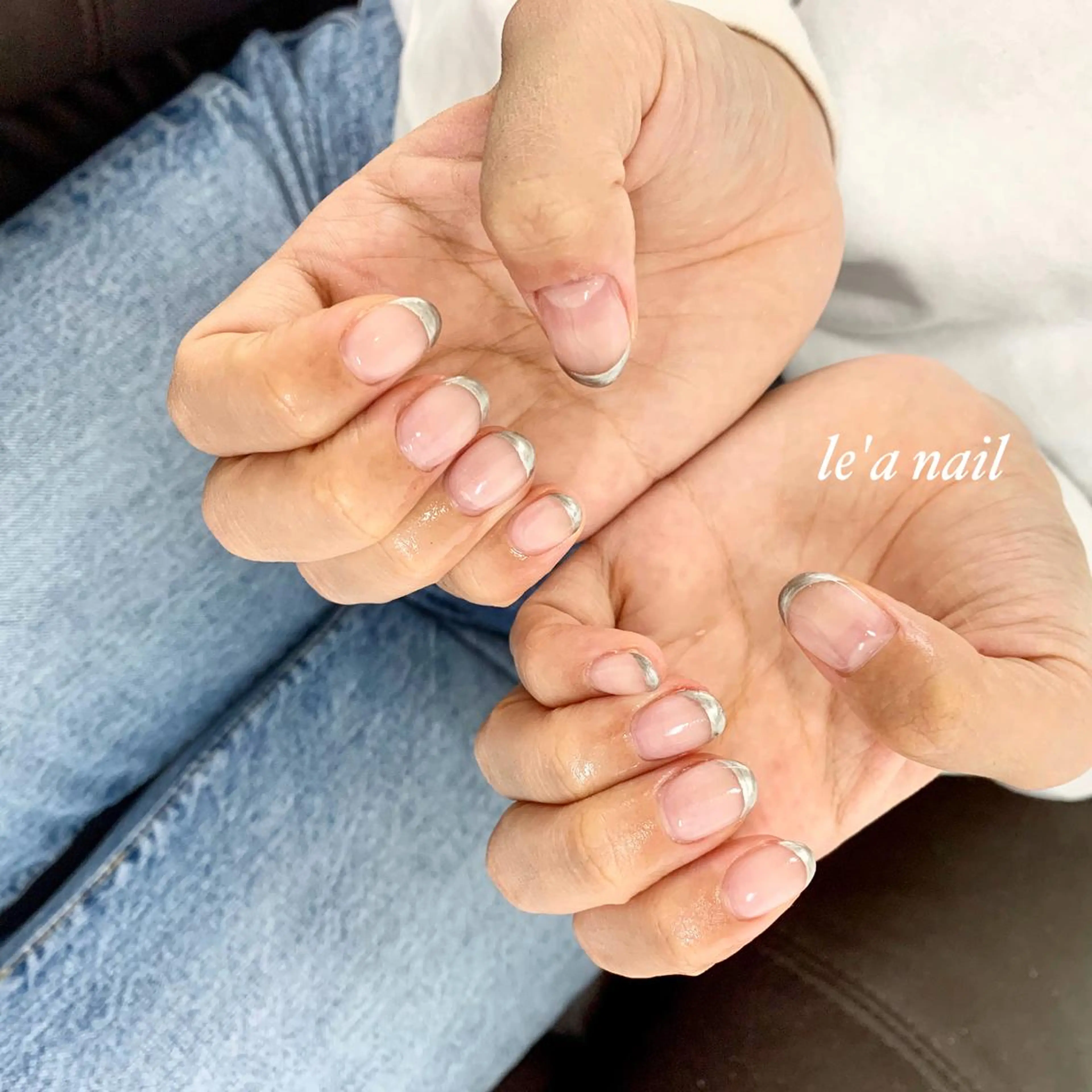 ネイル フレンチネイル pu muのネイルデザイン