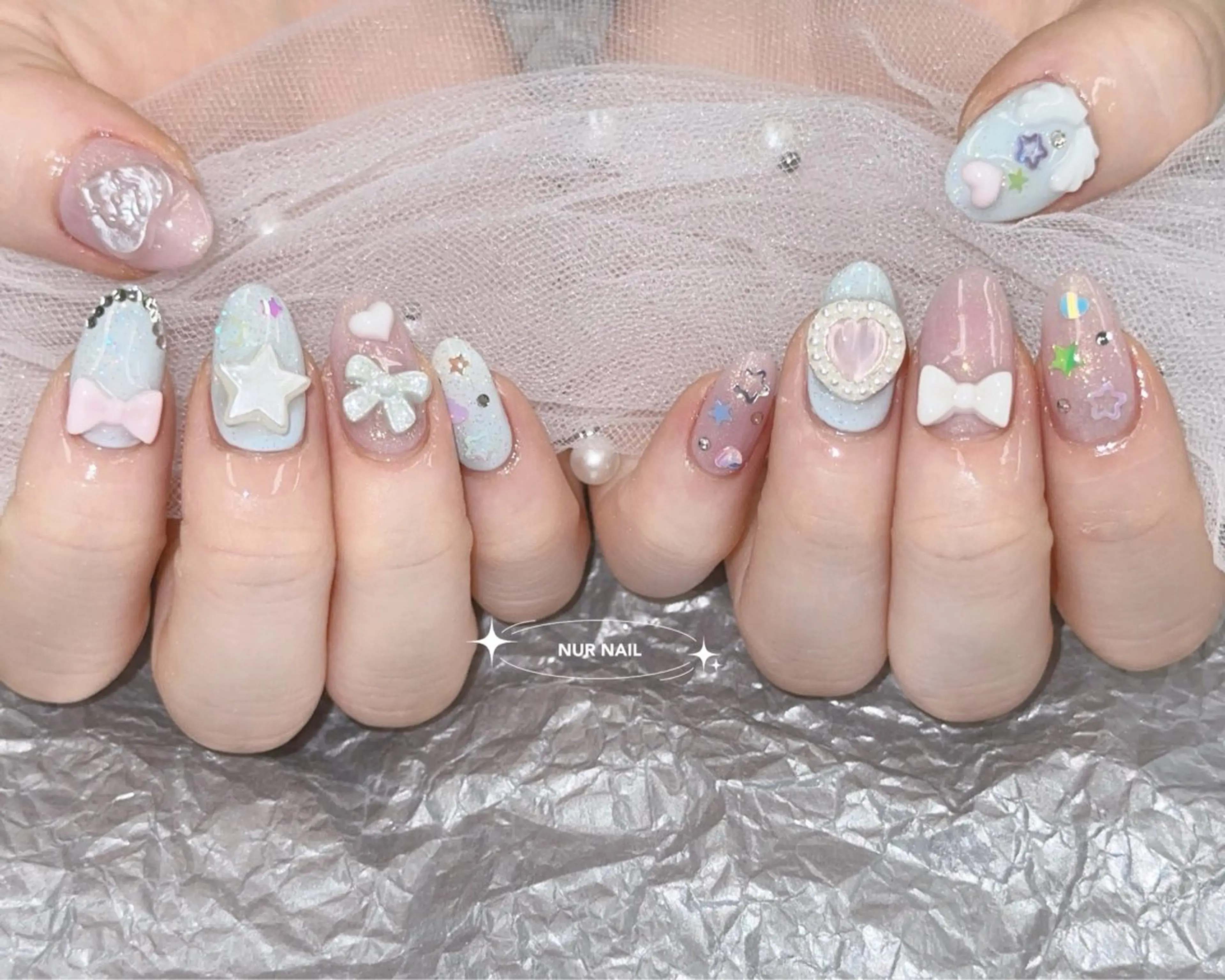 ネイル 🫧NUR NAIL✨のネイルデザイン
