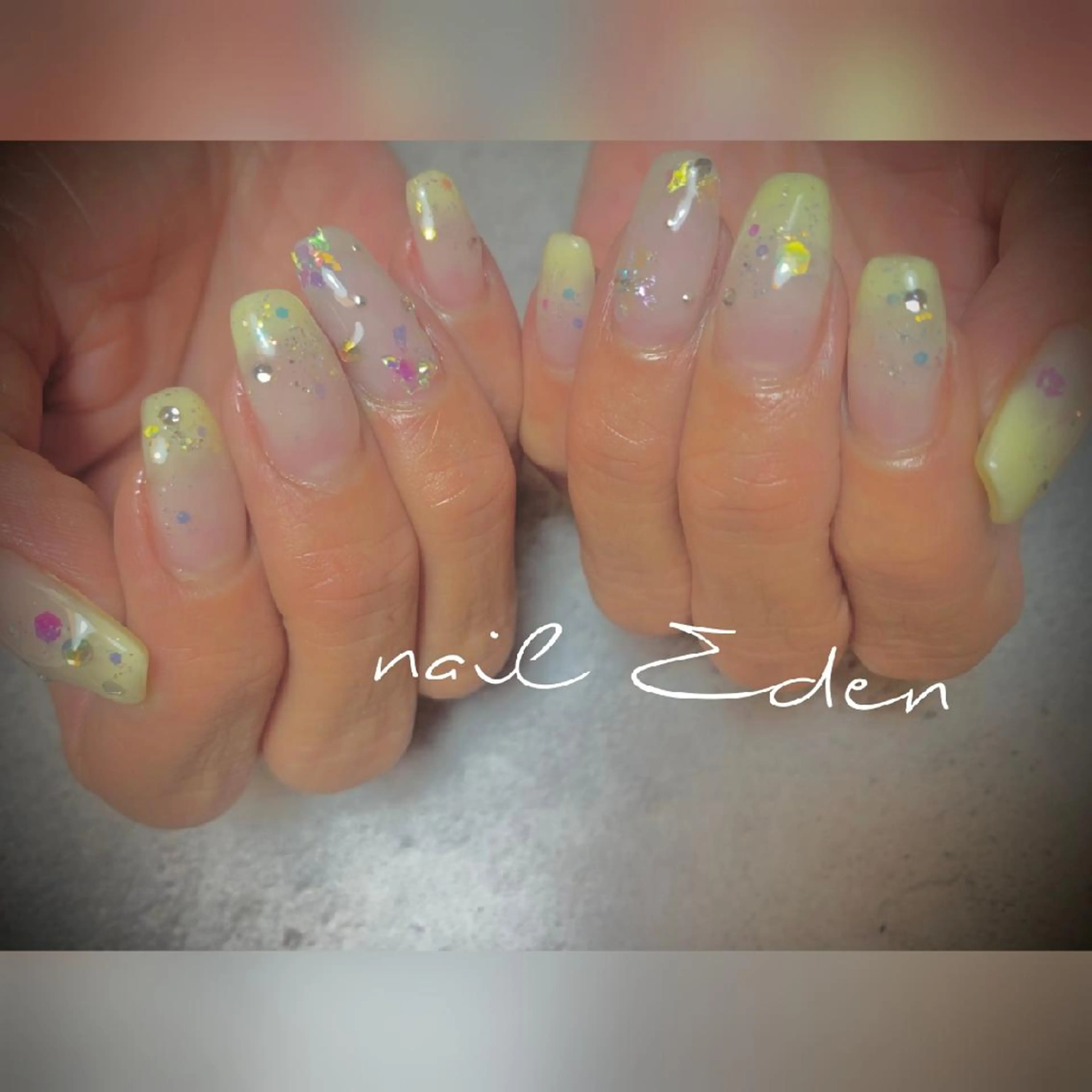ネイル 持ち込み Eden ♾️のネイルデザイン