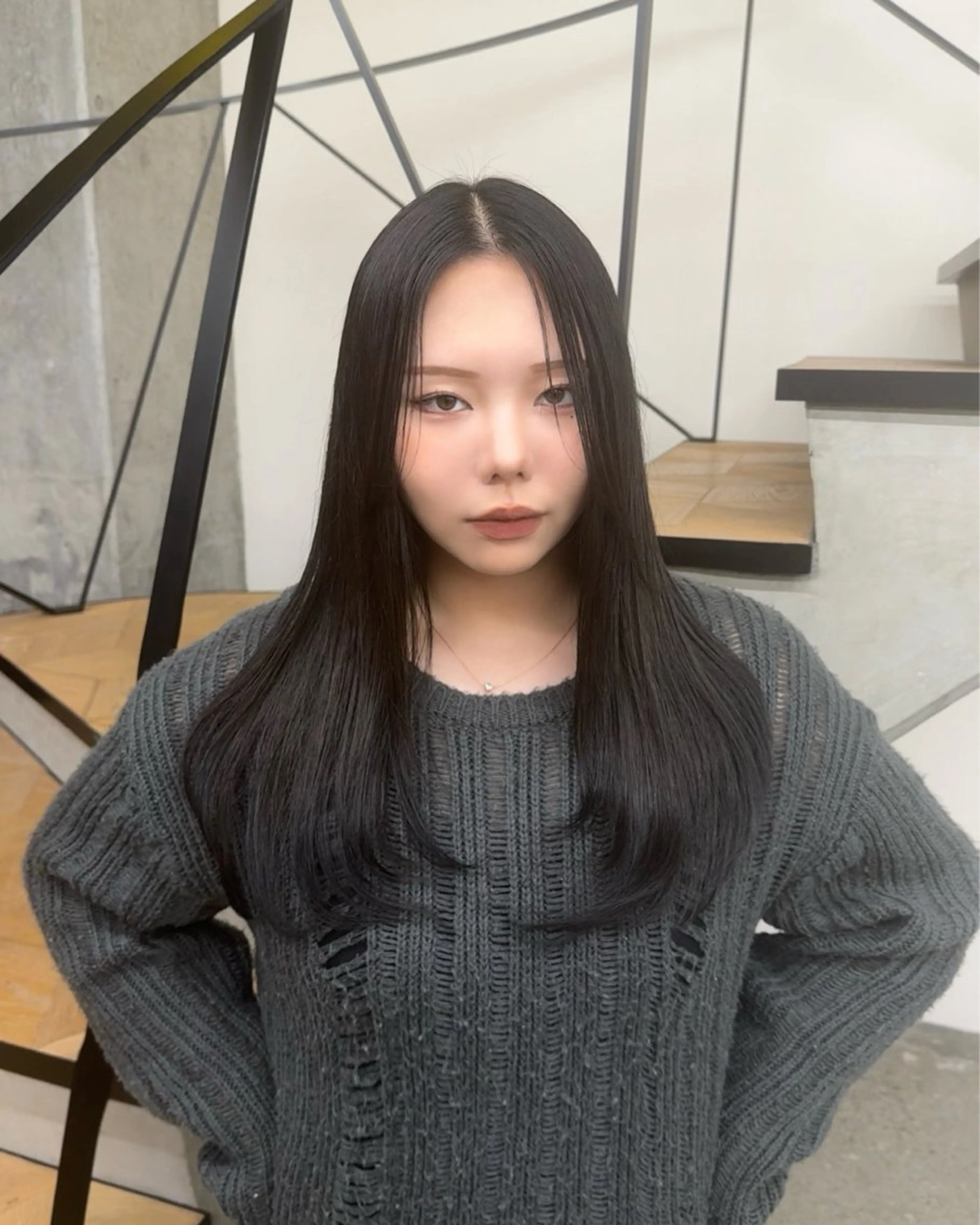 カラー ヘアカラー 小野寺 彩圭のヘアスタイル