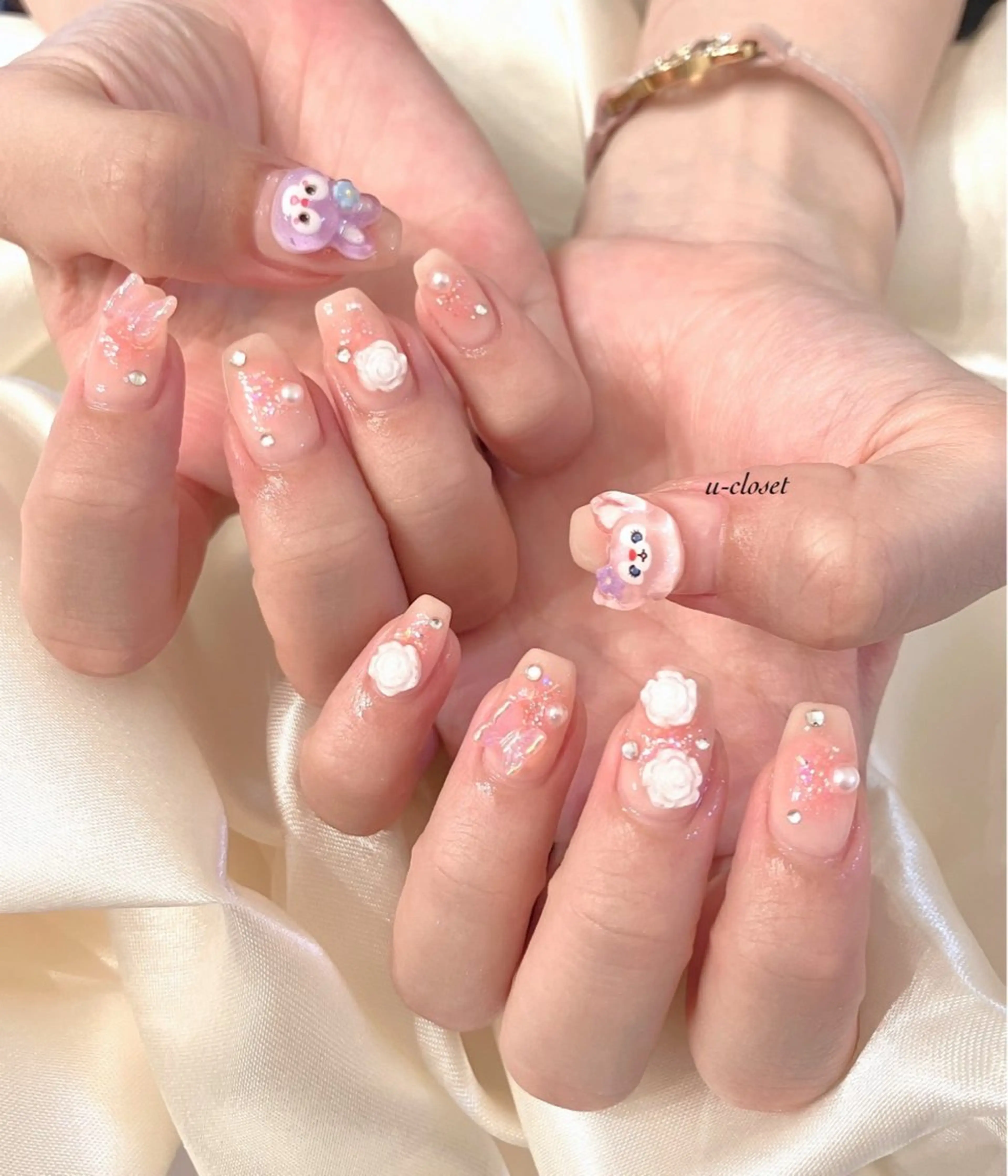 ネイル ハンドネイル u closetのネイルデザイン