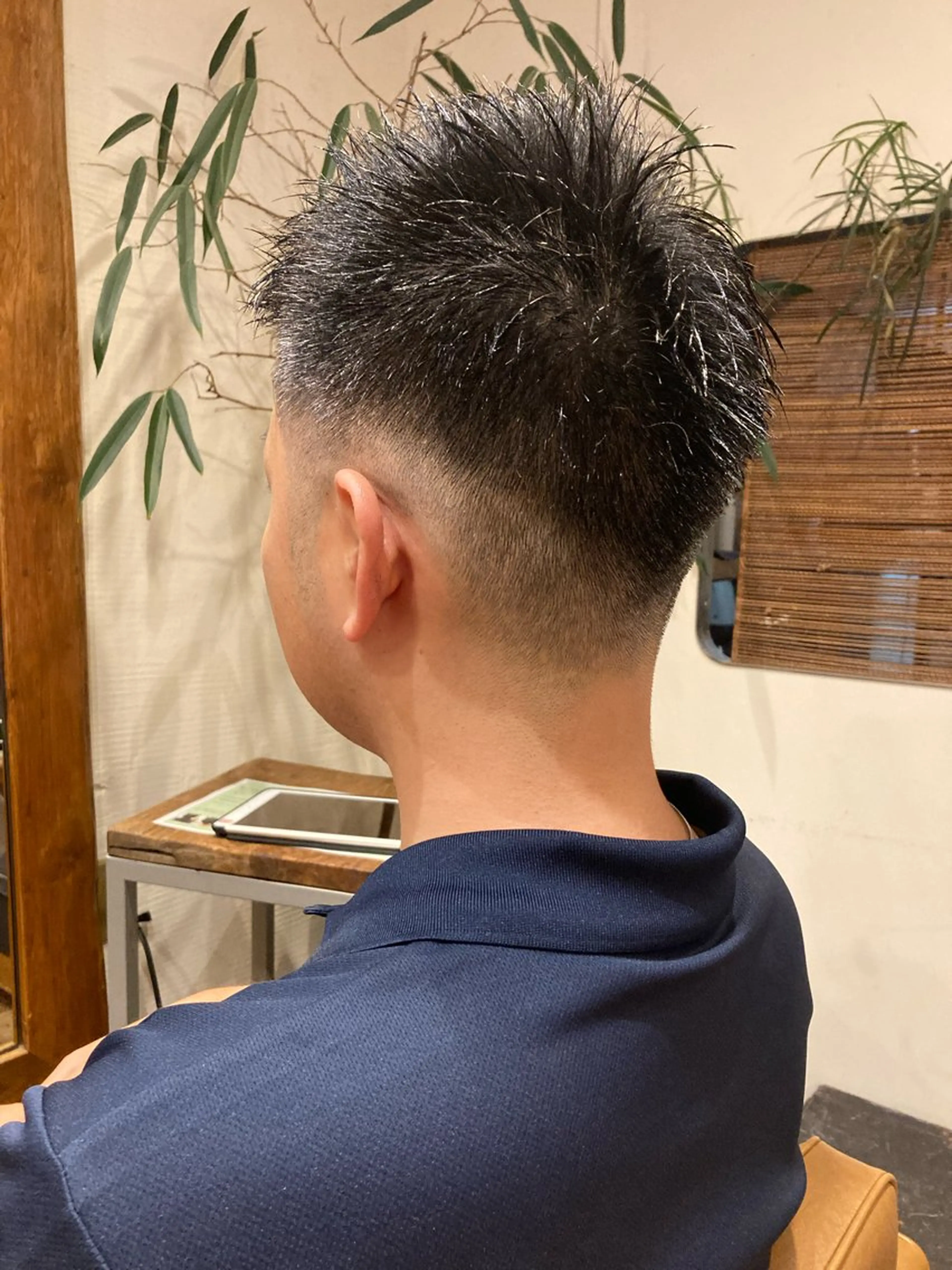 メンズ 大方 いくみのヘアスタイル