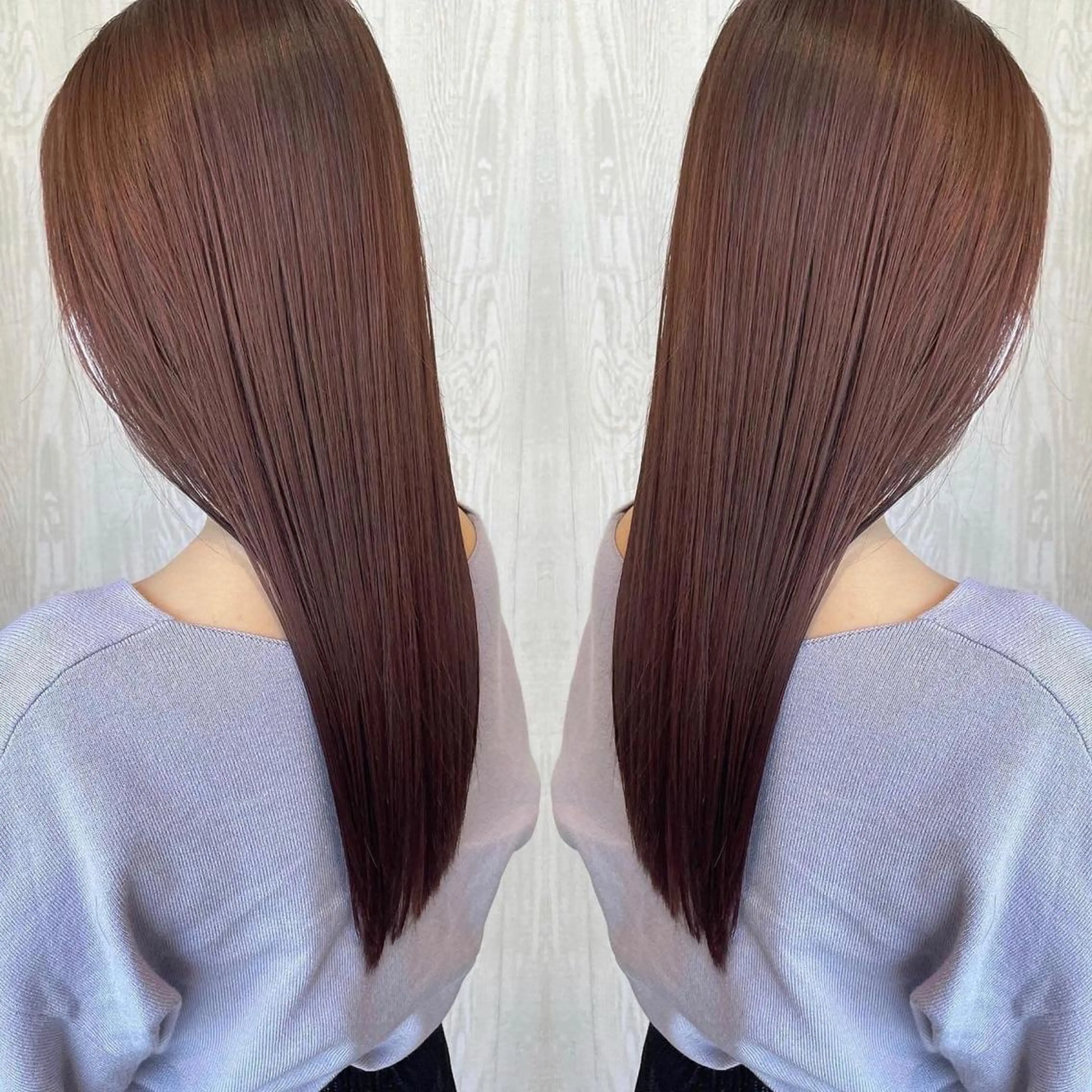 ロング カラー アッシュ ケアカラー 透明感カラー 外国人風カラー レイヤーカット カット ヘアカラー トリートメント 河合秀明/ショート /ボブ/レイヤーのヘアスタイル