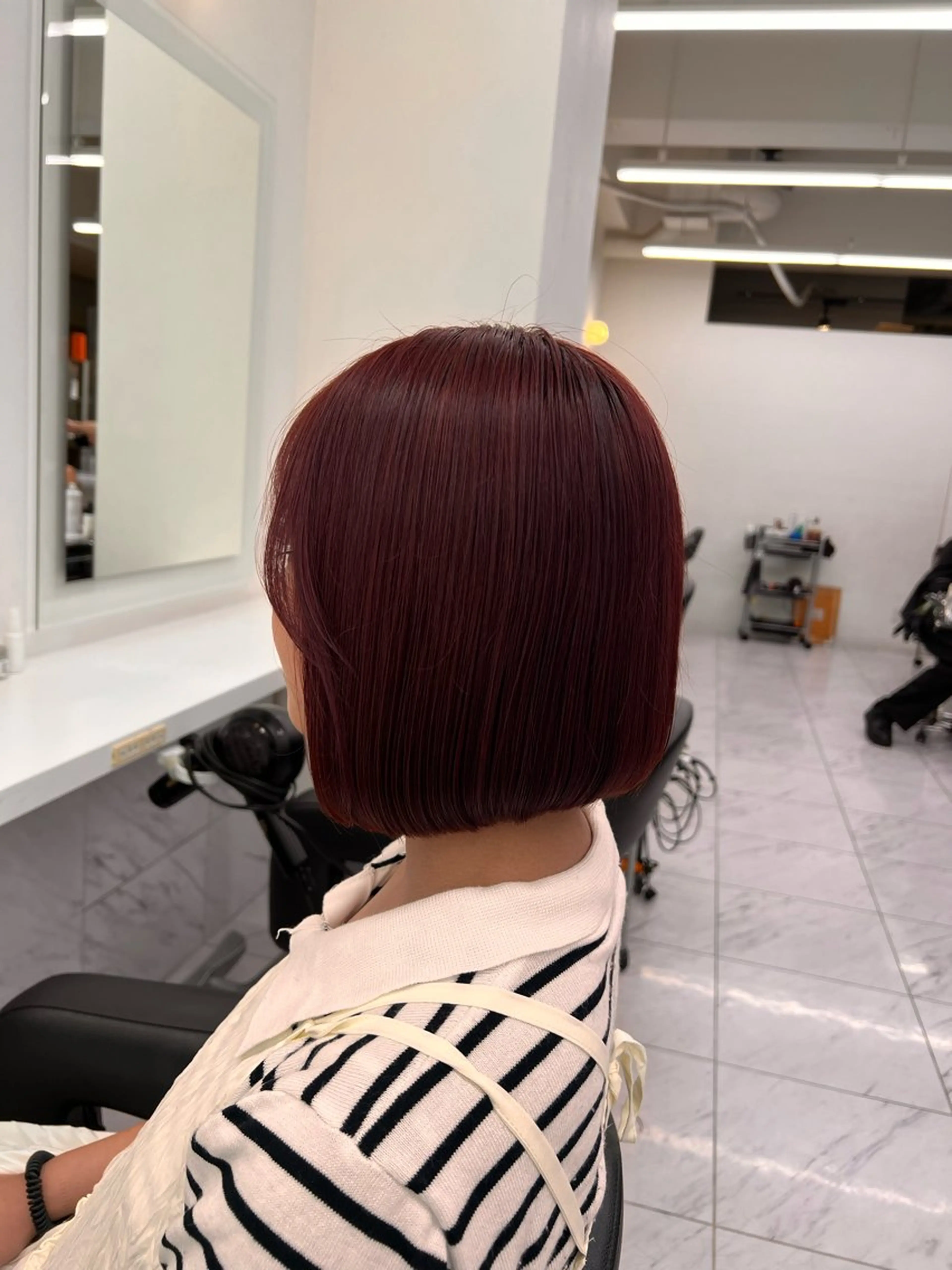 セミロング 💖札幌カラー 指名No.1💖玲奈のヘアスタイル