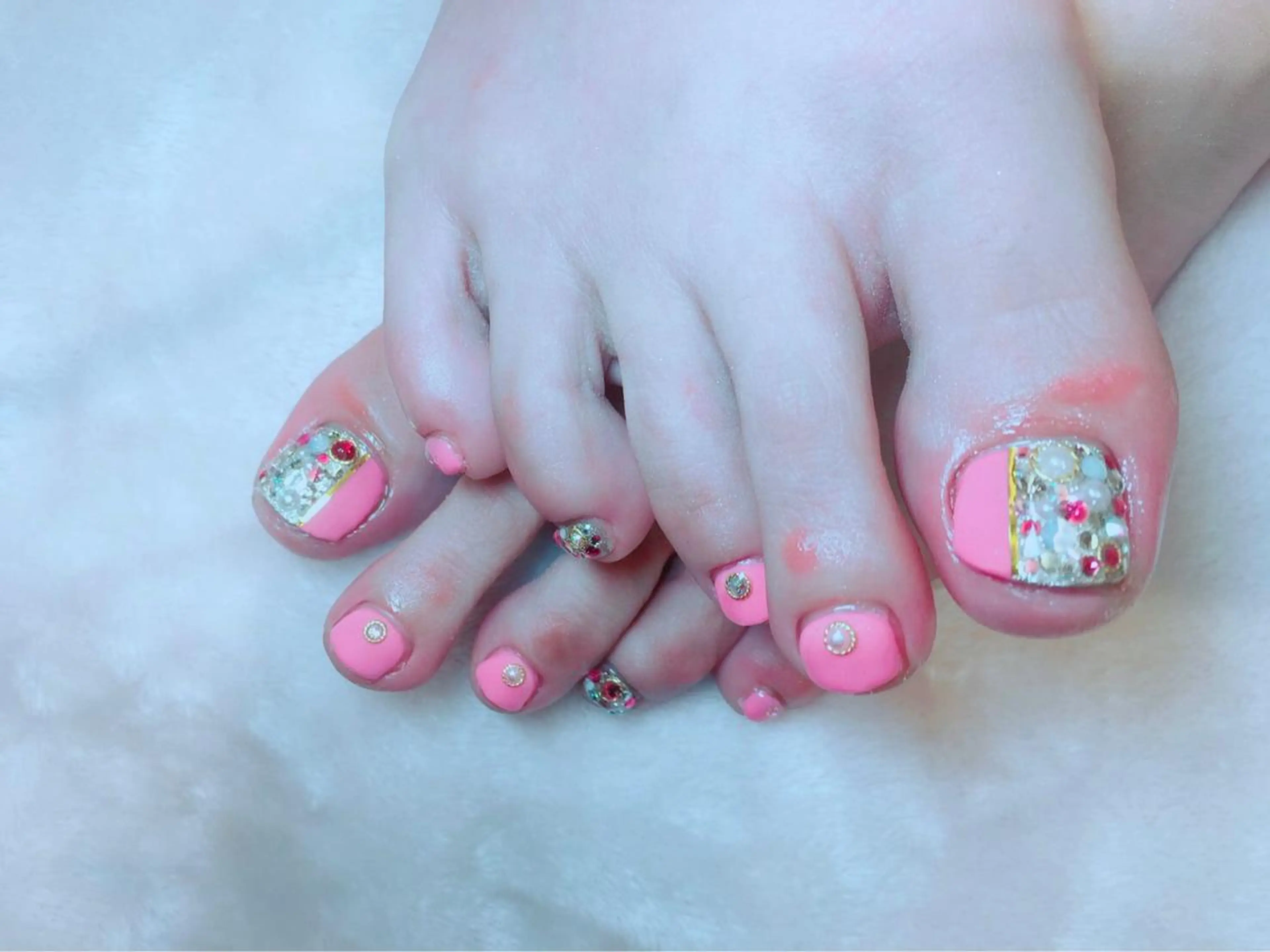 キッズ ネイル マツエク・マツパ a:Qネイル /久米川のネイルデザイン