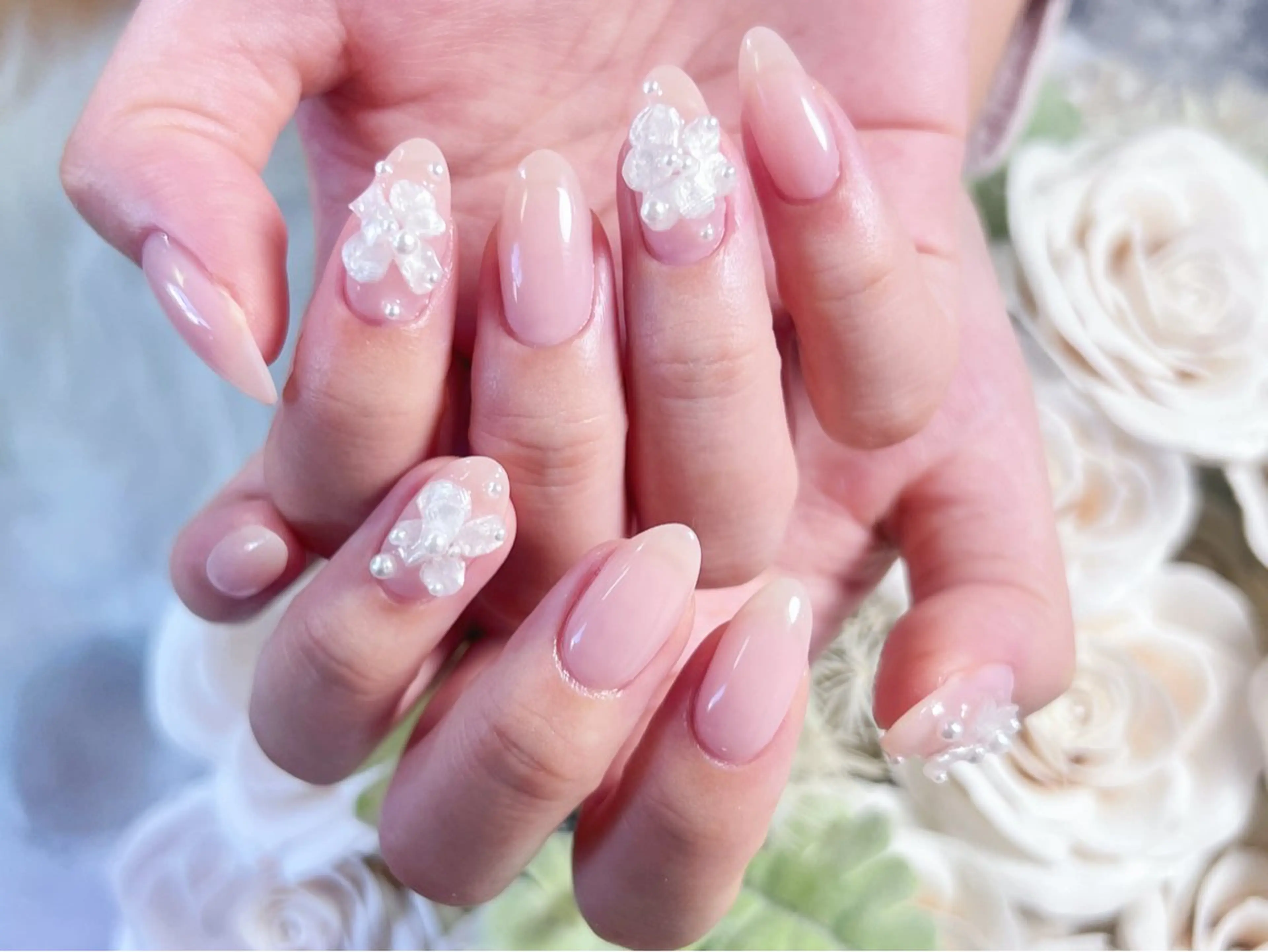 ネイル ロングネイル 持ち込み スカルプネイル ハンドネイル Painty nailのネイルデザイン