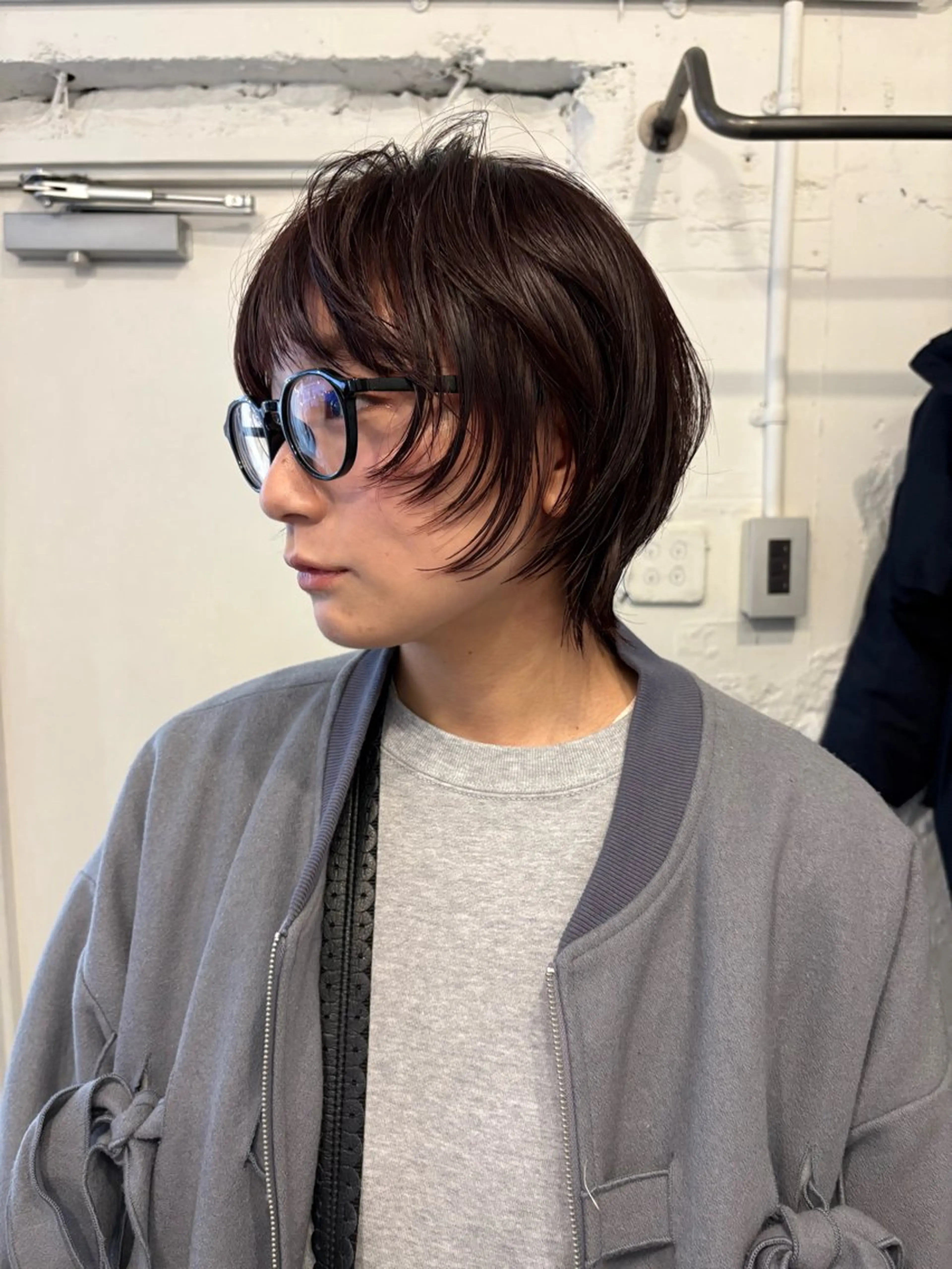 ショート カット ヘアカラー トリートメント ✴︎UNU ✴︎モエカのヘアスタイル