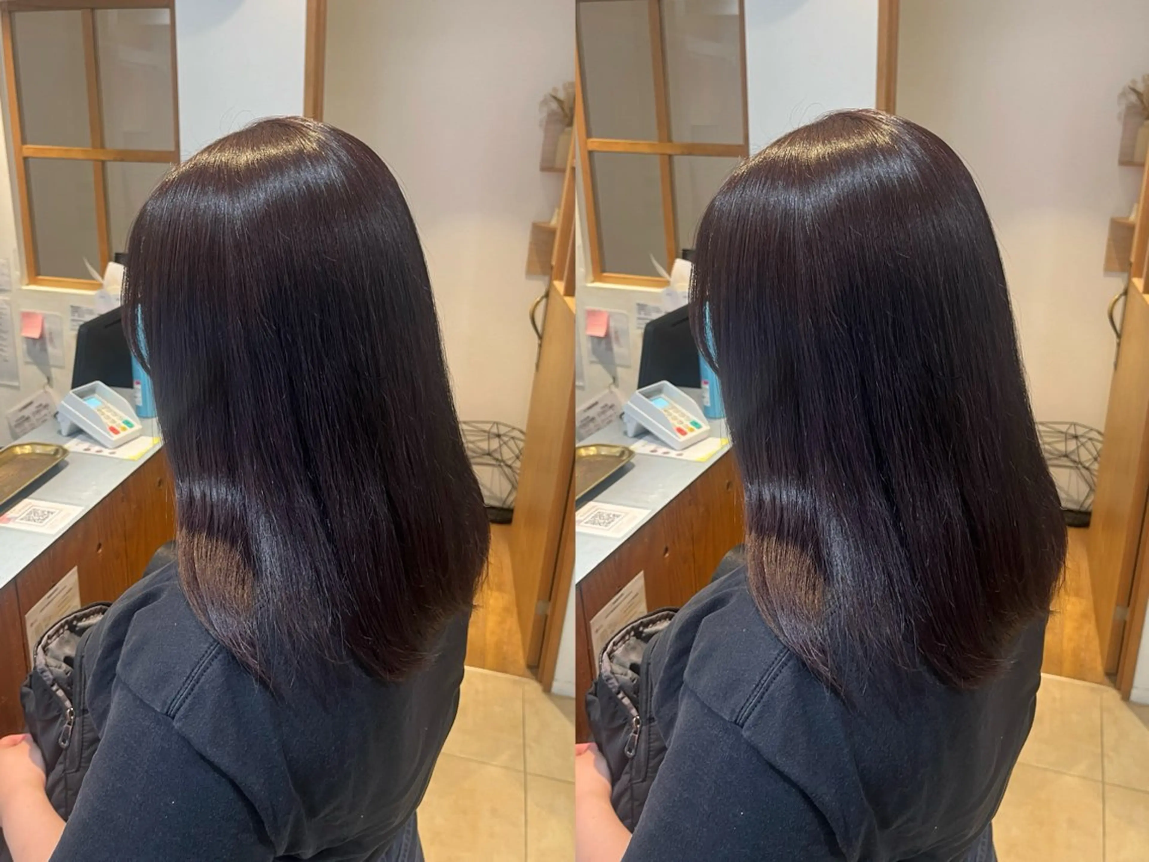 カラー 安達 葵のヘアスタイル