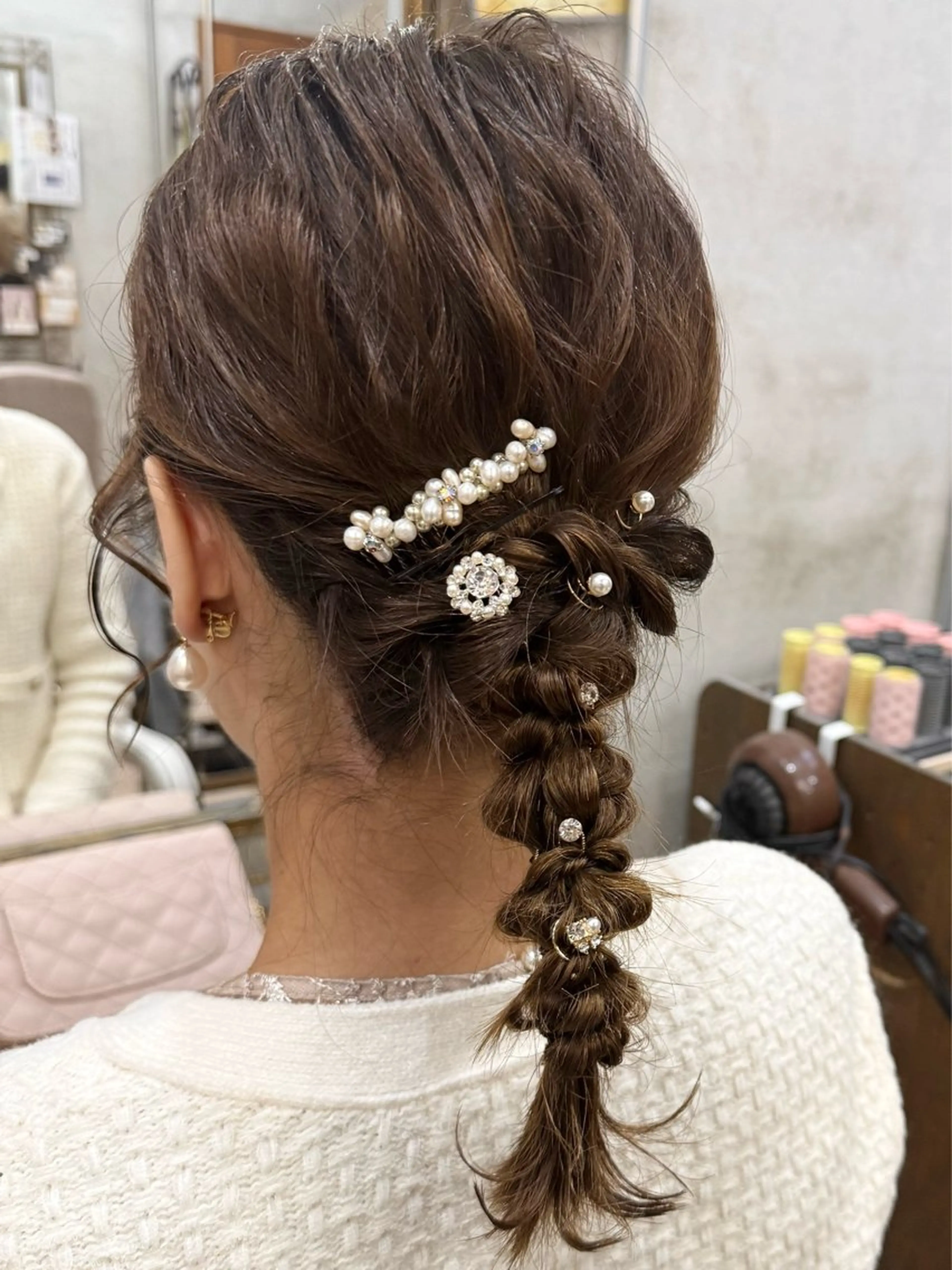 セミロング ヘアセット モデル様募集中/ 吉祥寺/ほえみのヘアスタイル