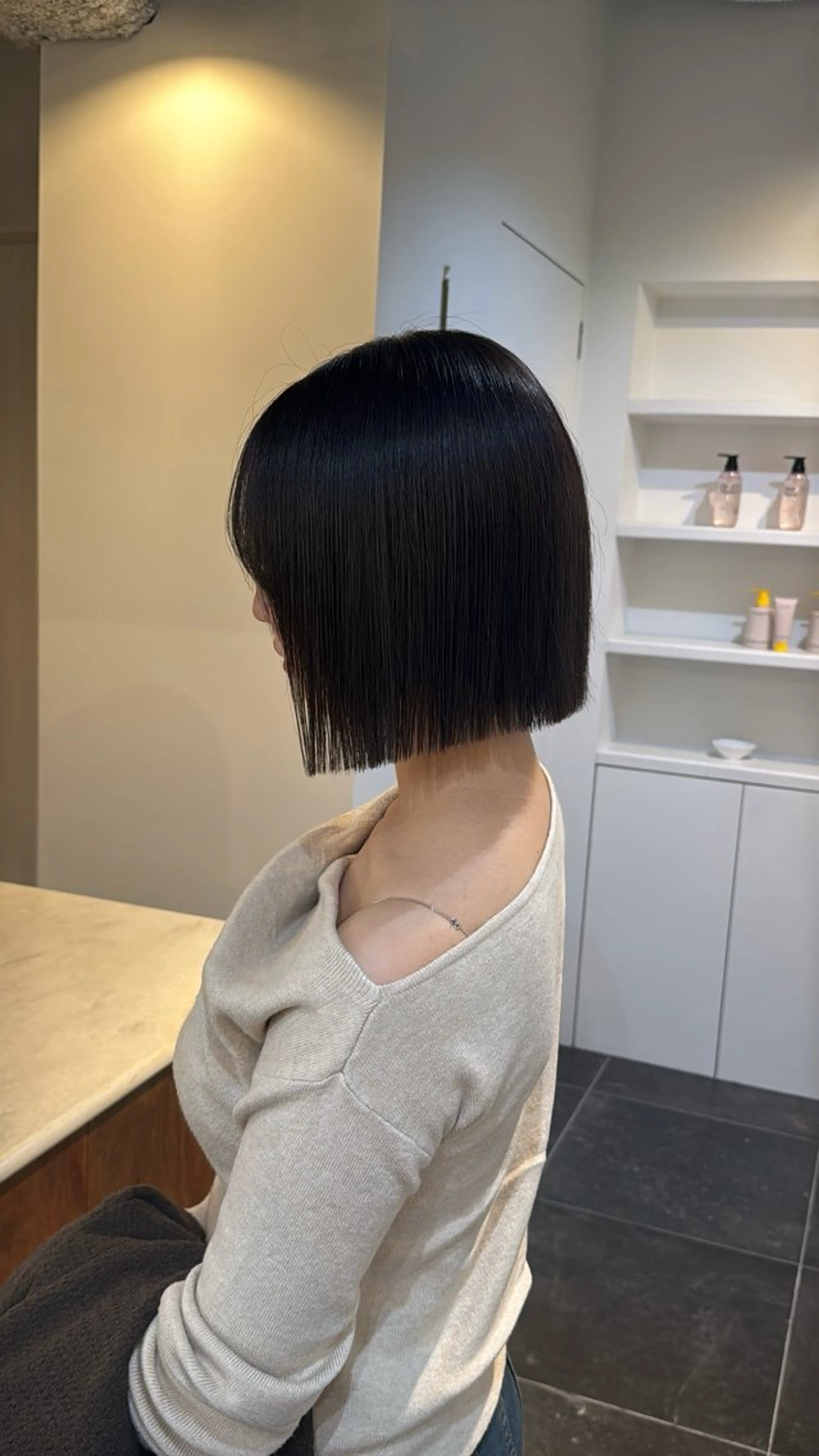 ショート カット 愛花/久屋大通/ 切りっぱなしボブのヘアスタイル