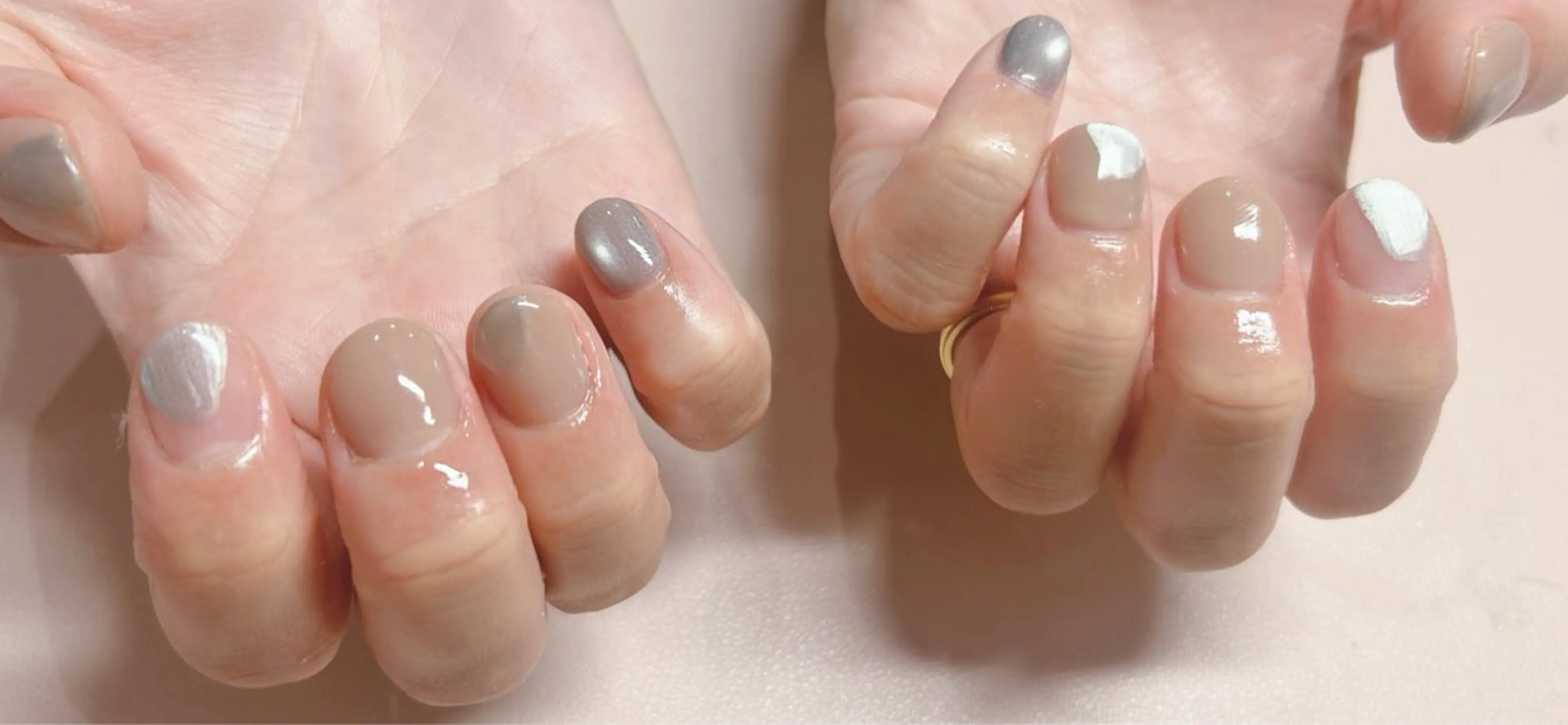 ネイル ニュアンスネイル Rairianail 室橋舞のネイルデザイン