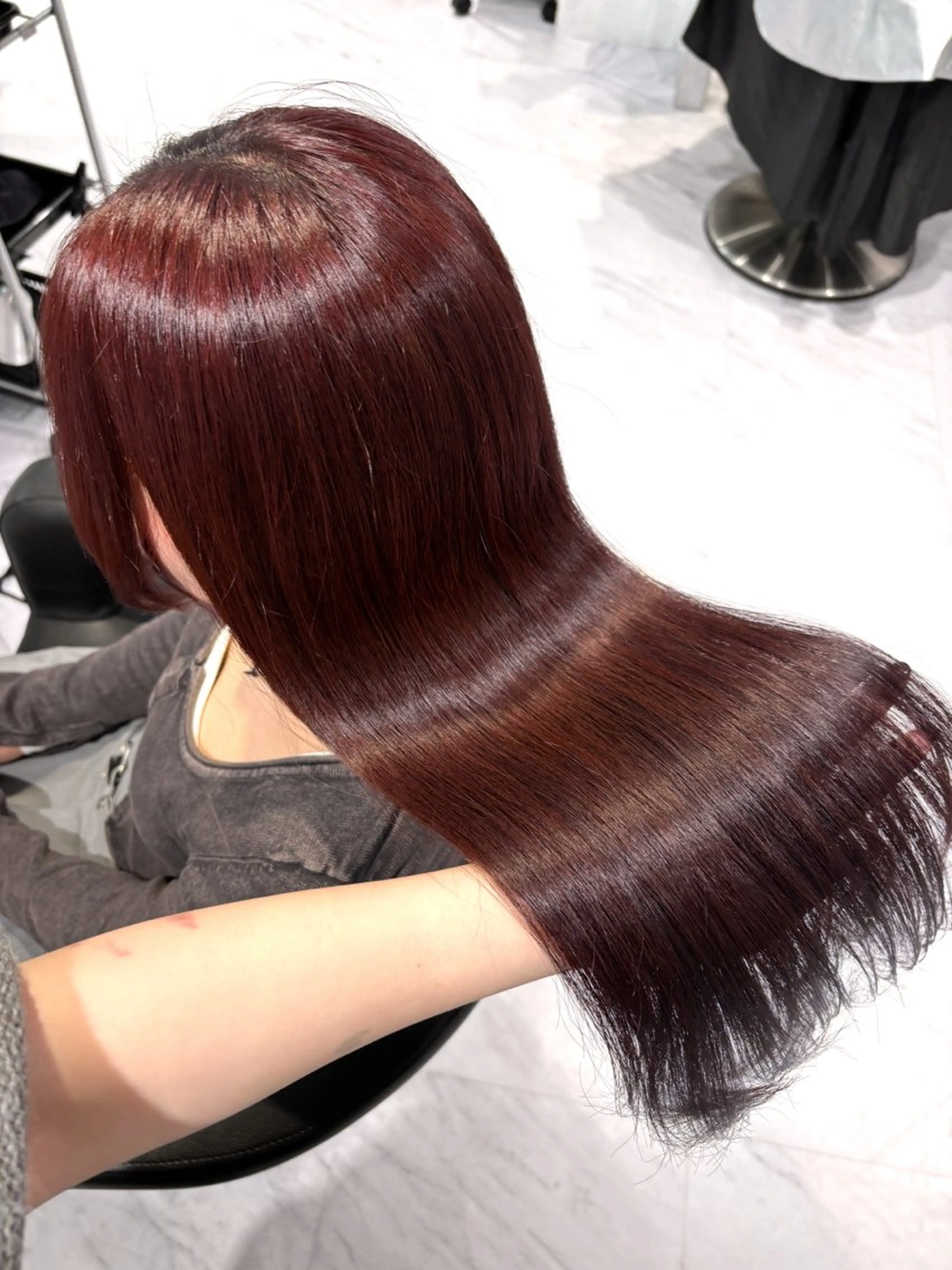 ロング カラー 表参道♡暗髪♡ 艶カラー♡アユミのヘアスタイル