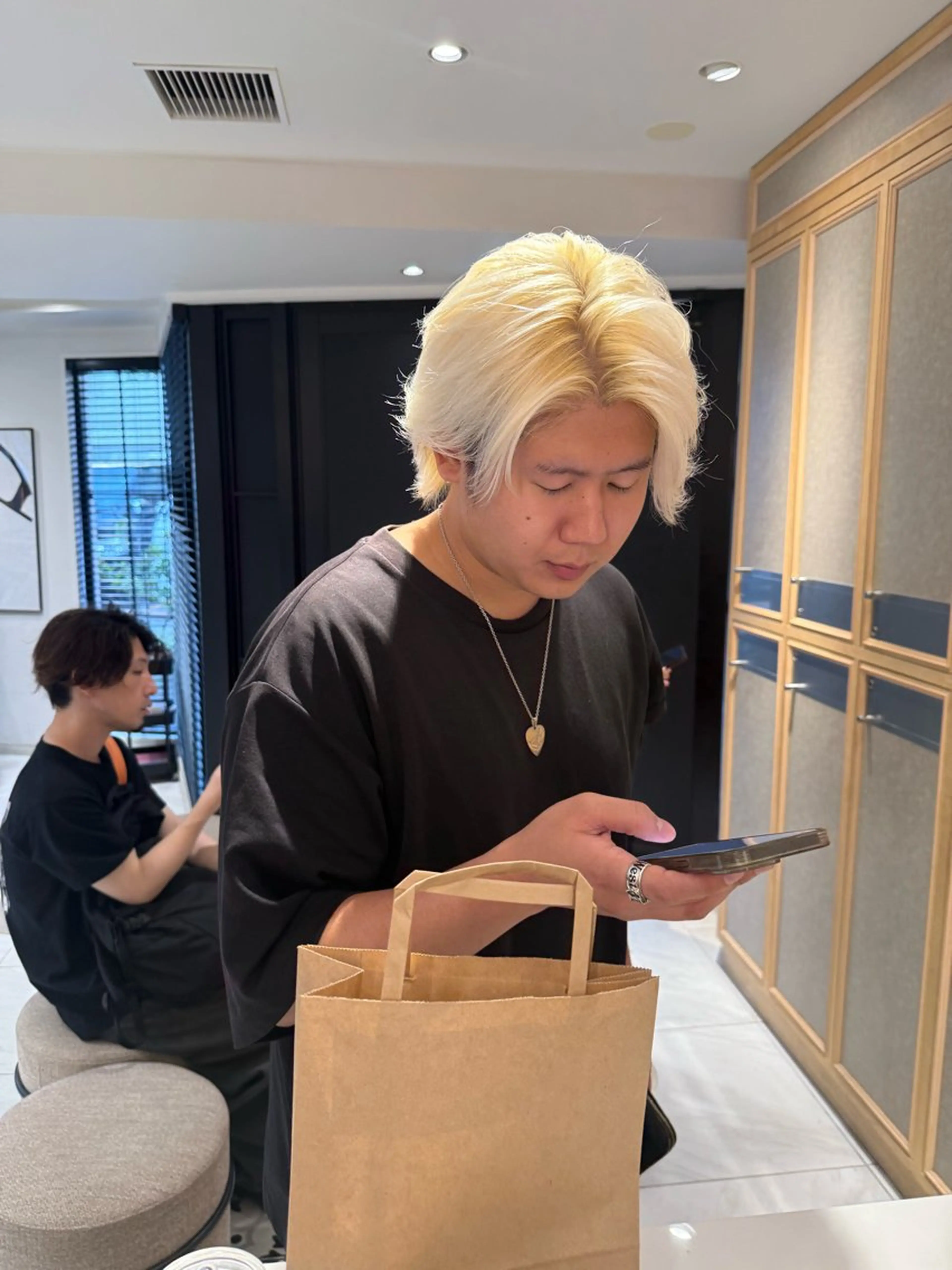 カラー メンズ matsuri 🪽ボブカットのヘアスタイル