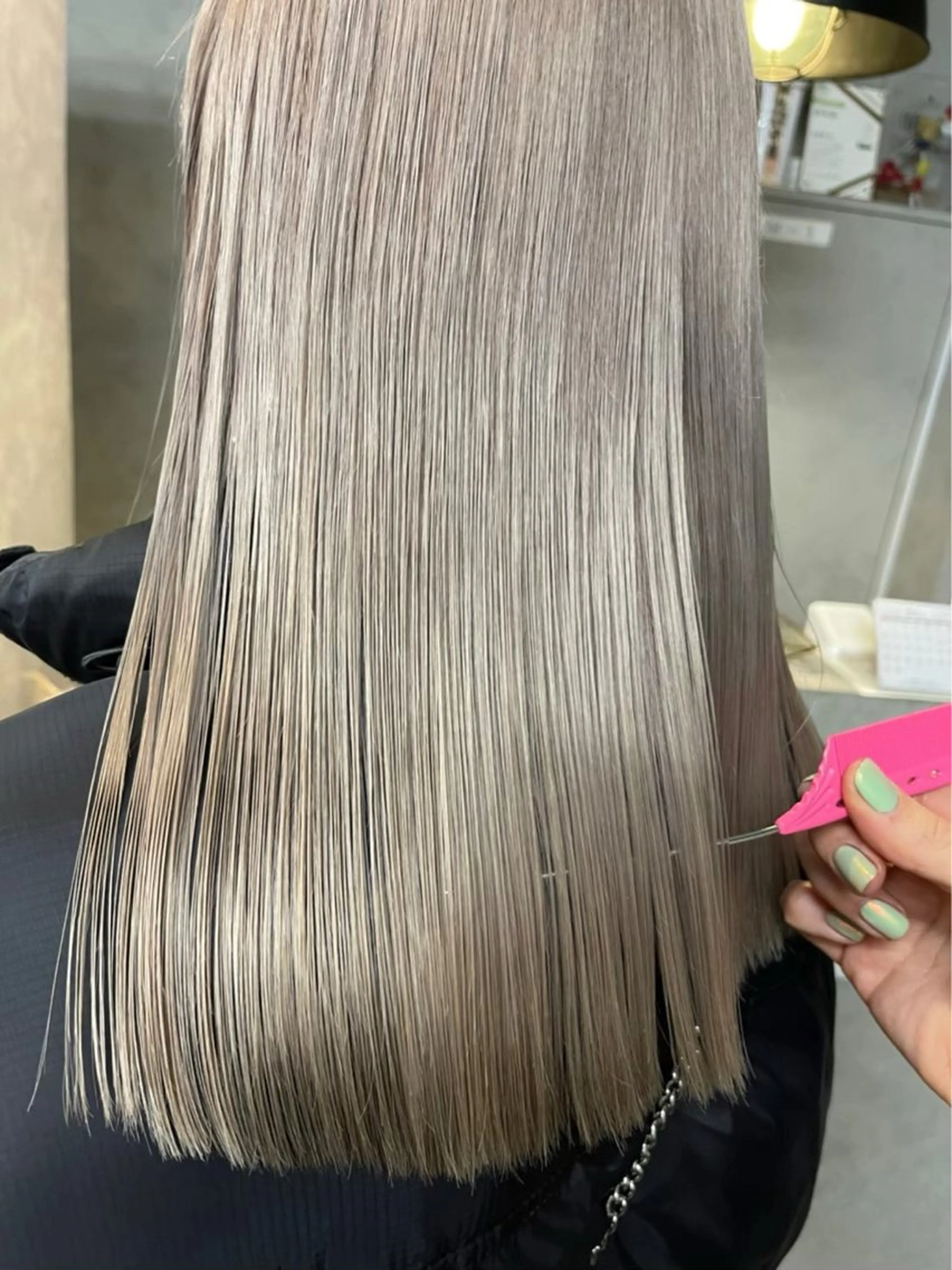 カラー ヘアカラー イブ/ 髪質改善 カラー/縮毛矯正のヘアスタイル