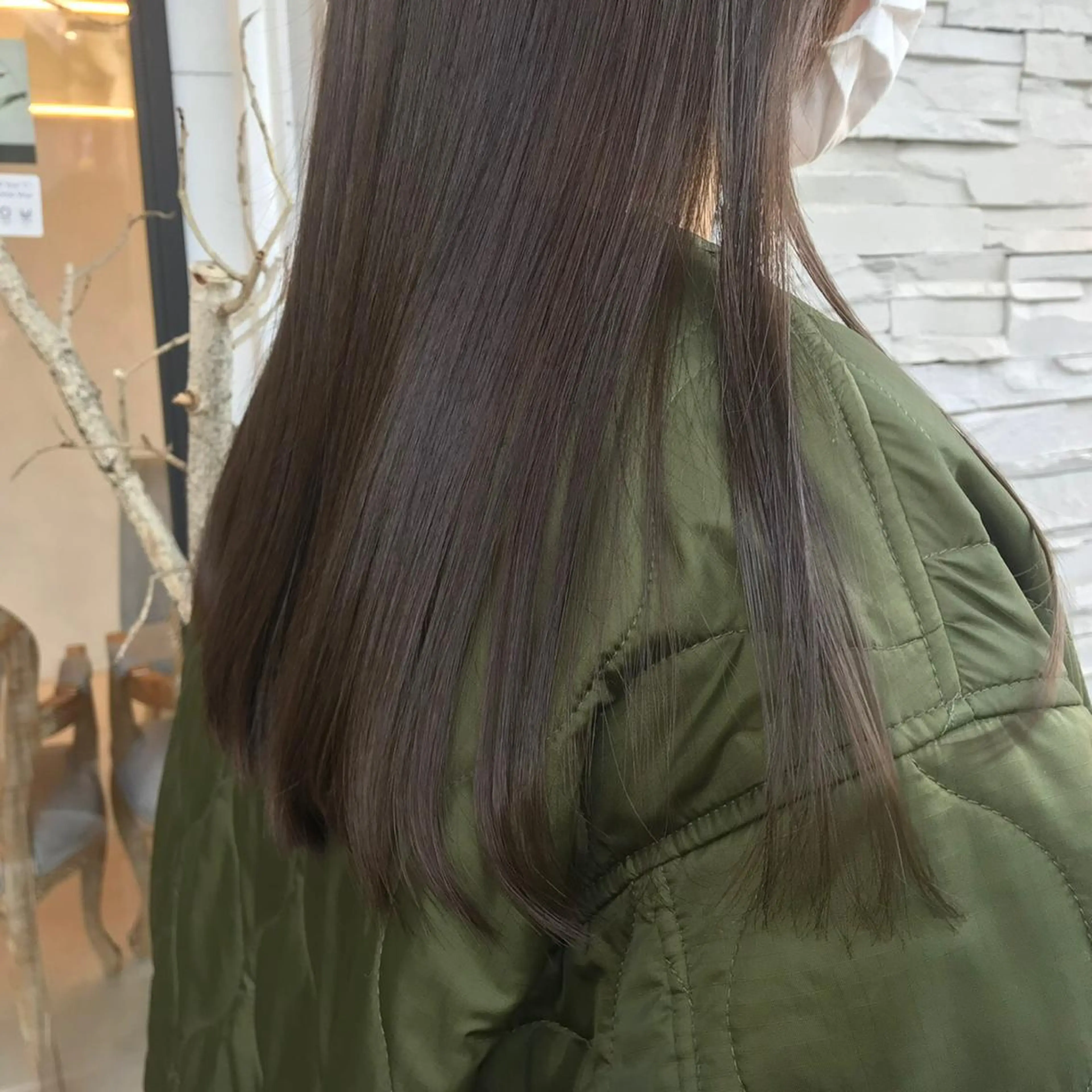 ロング カラー 透明感カラー ふるはし みなのヘアスタイル