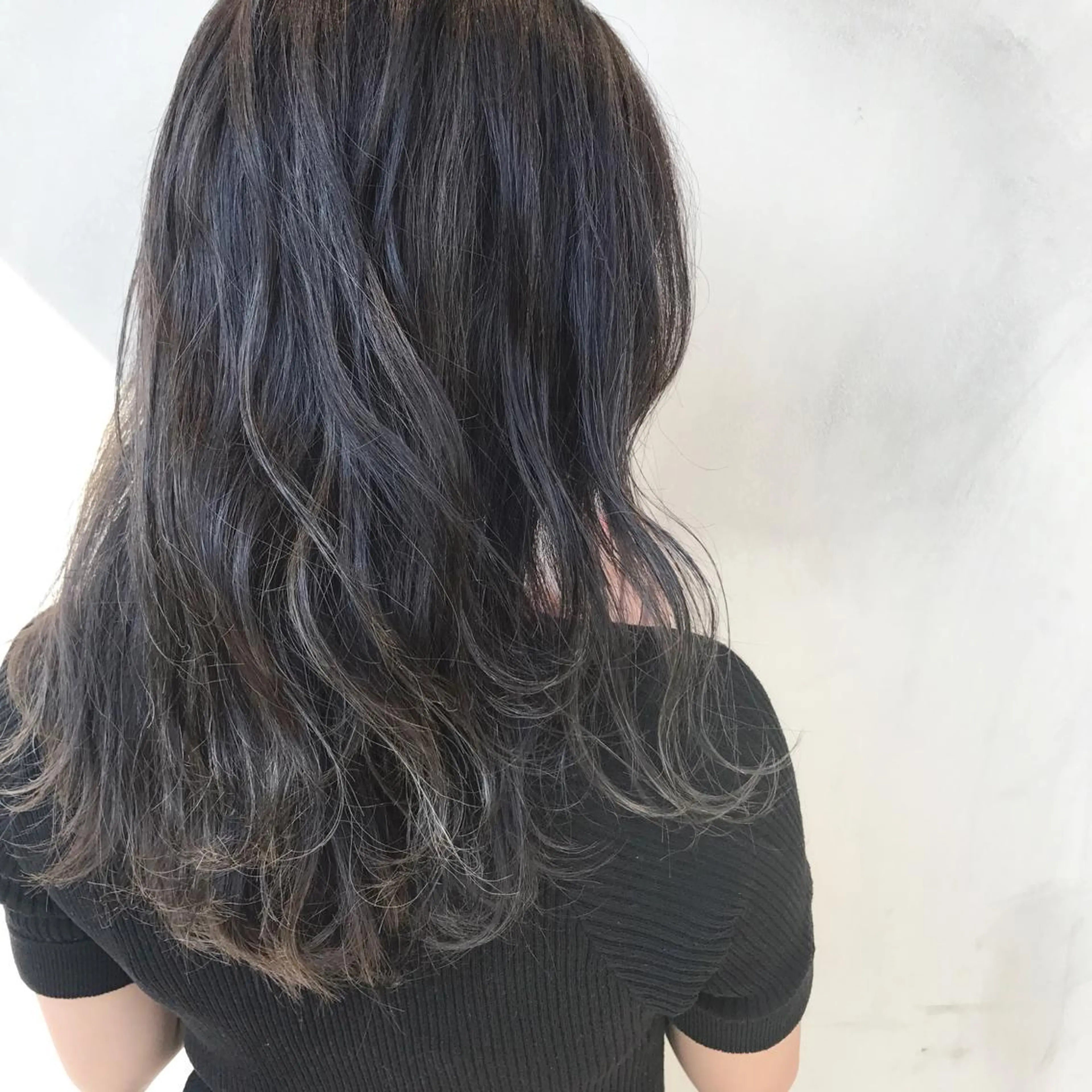 ミディアム カラー ハイライトカラー ハイライト 艶髪育成サロン 京橋　shinのヘアスタイル