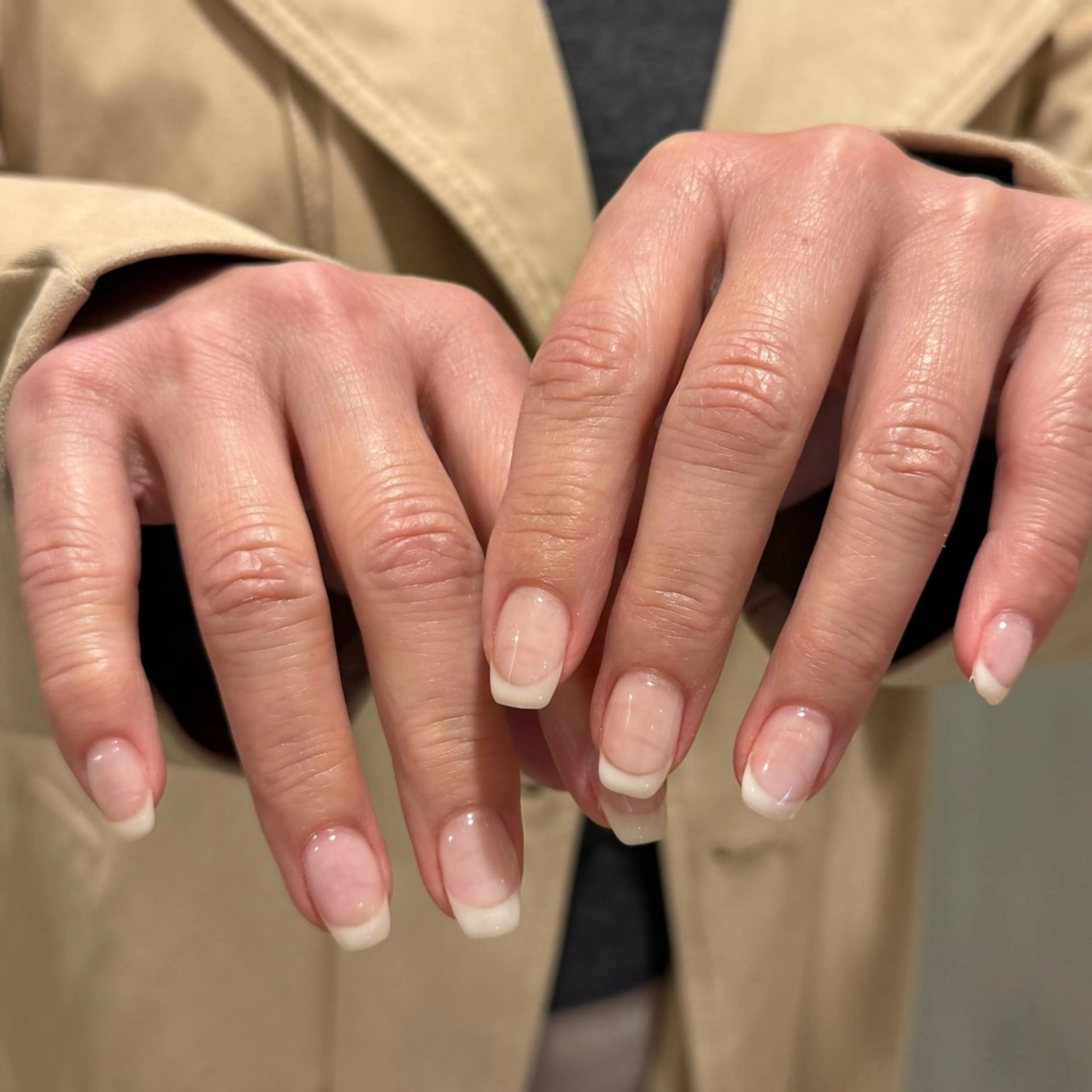 ネイル フレンチネイル ハンドネイル saki.K DEE yabaのネイルデザイン