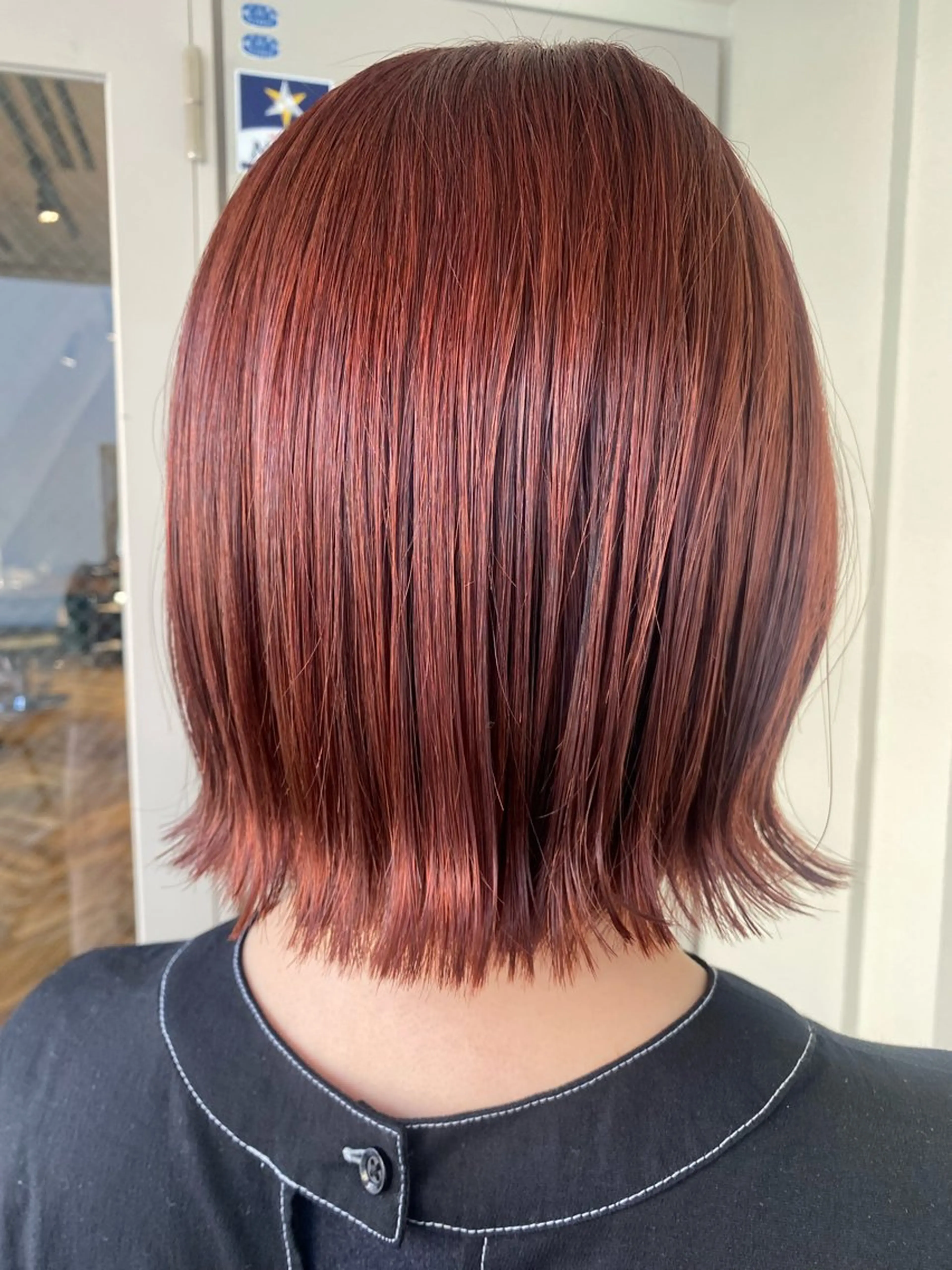 ミディアム カラー 透明感カラー ハイライトカラー インナーカラー ハイライト 髪質改善 カット ヘアカラー トリートメント misa🫧ナチュラ ル縮毛矯正/髪質改善のヘアスタイル