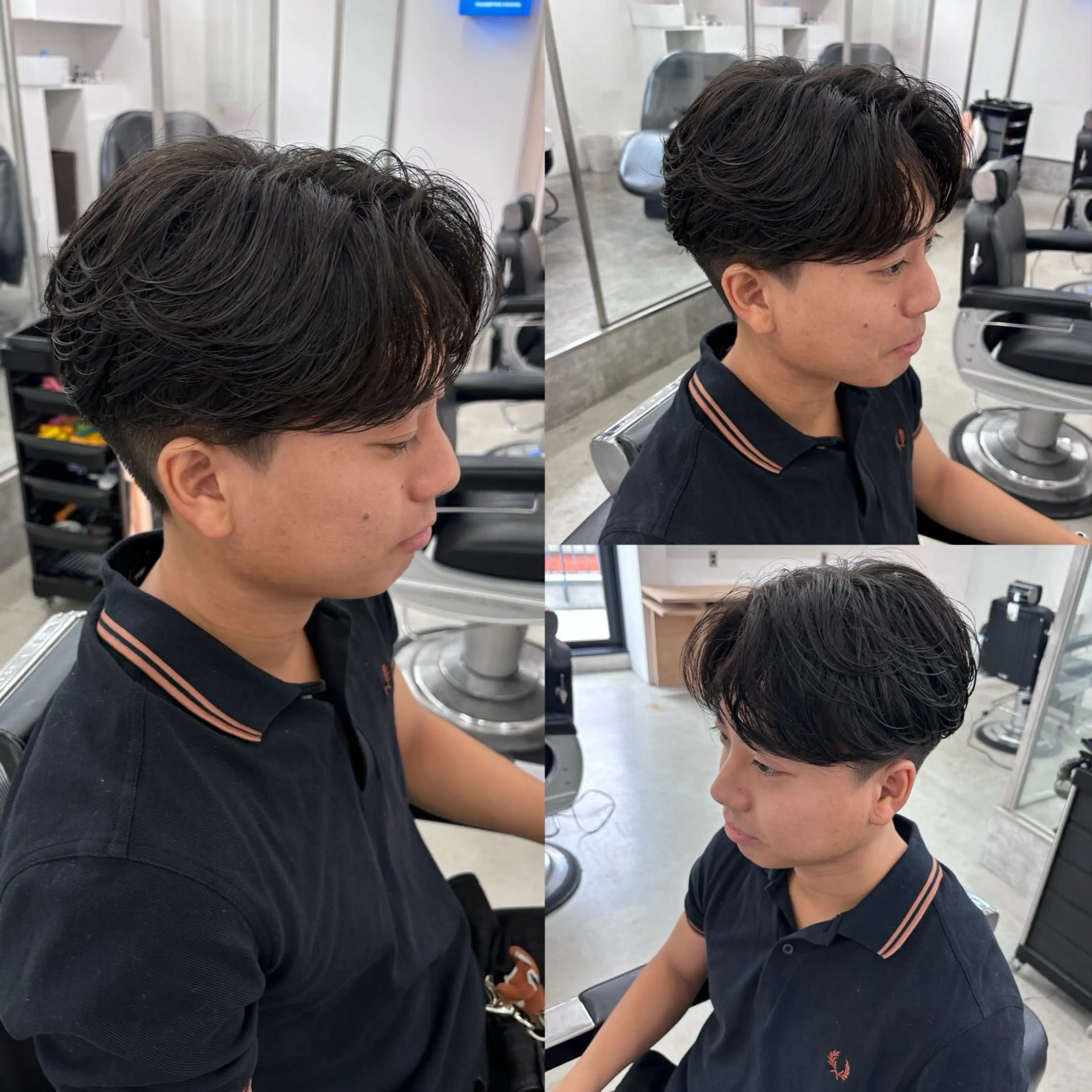 パーマ メンズ カット パーマ トリートメント 土岐 仁/メンズ専門 パーマ特化美容師🌀のヘアスタイル