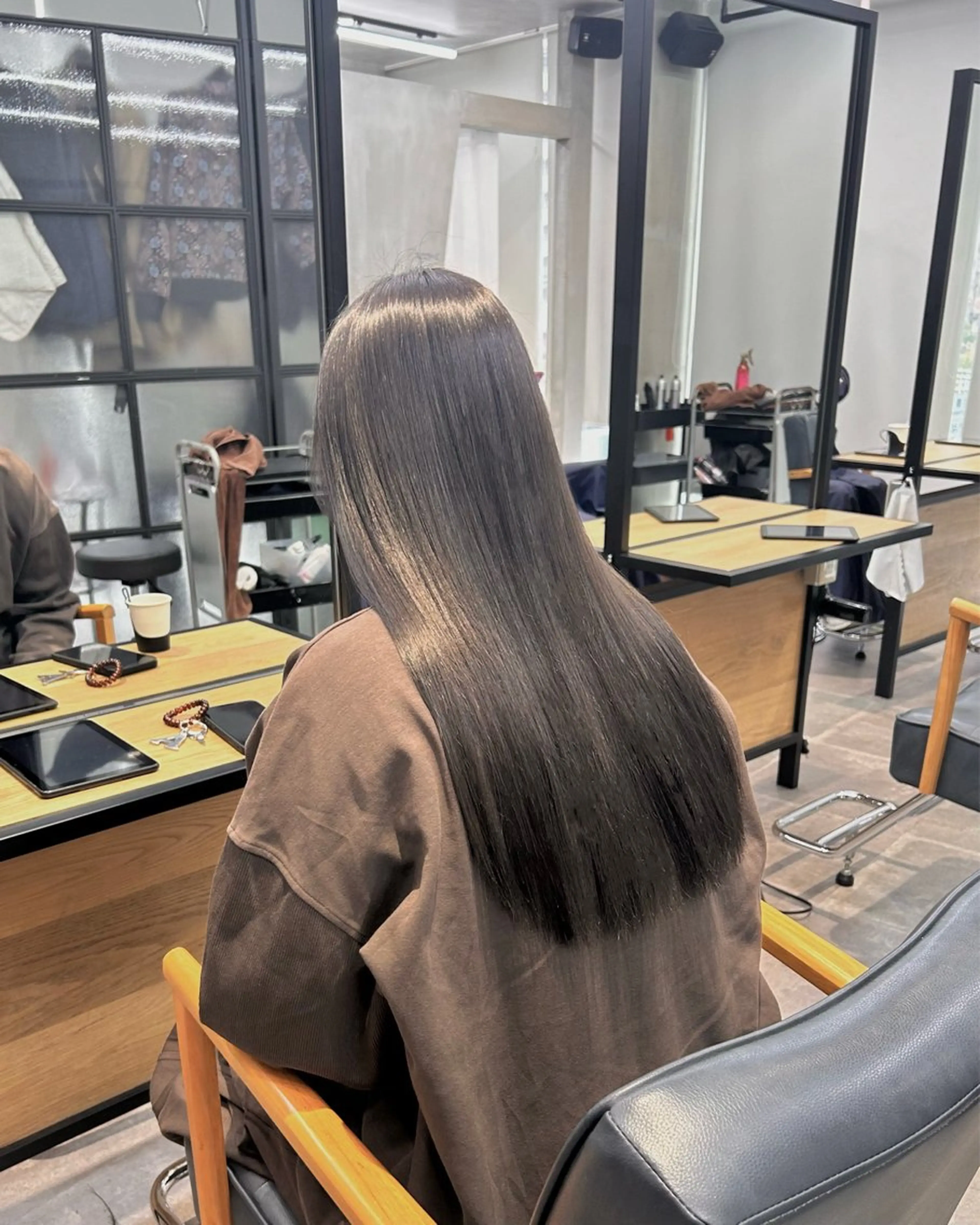 ロング カラー 韓国×髪質改善カラー 💎hinaのヘアスタイル