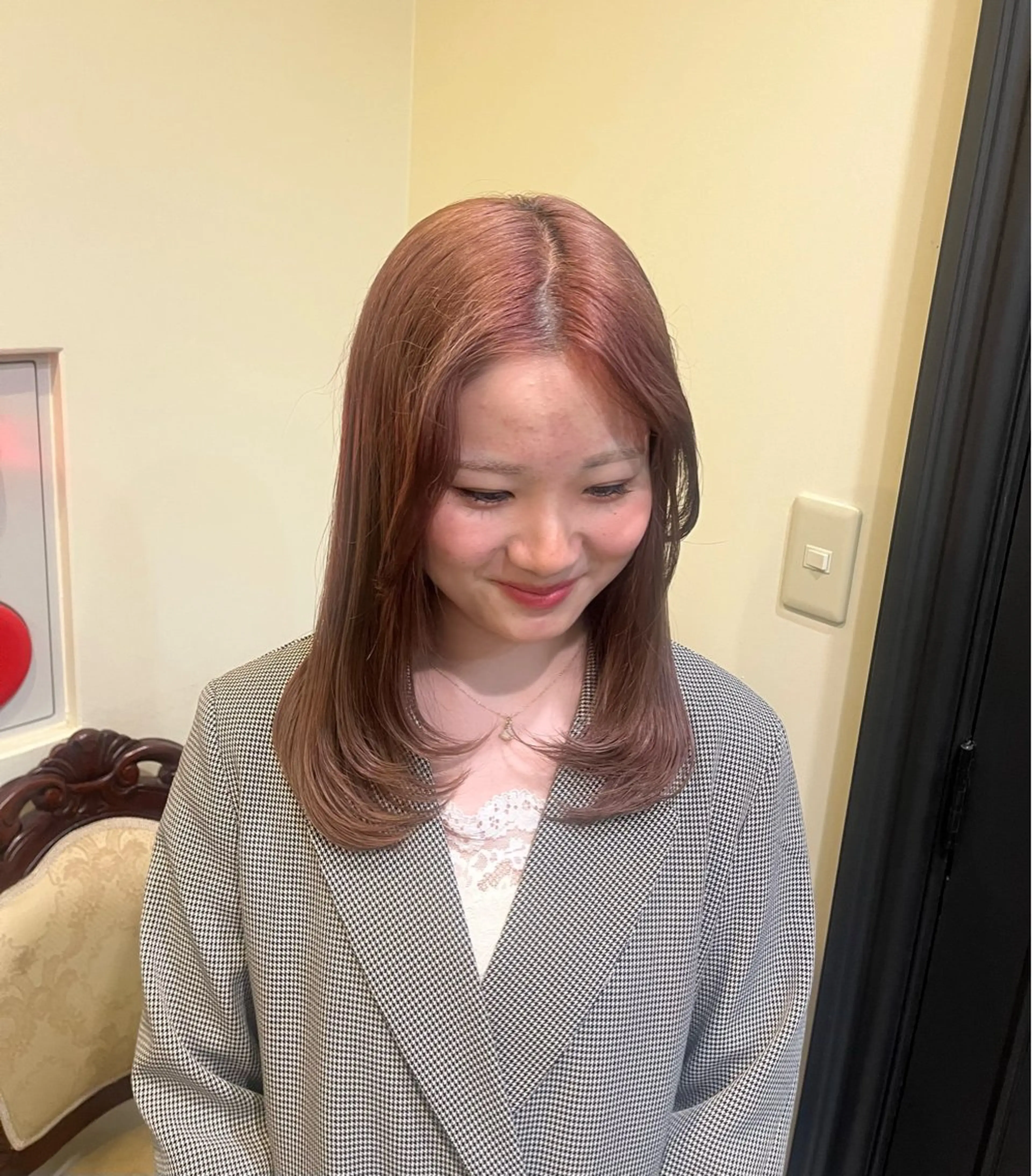 ミディアム ミディアムレイヤー レイヤーカット みゆ/ カラーリスト🎀のヘアスタイル