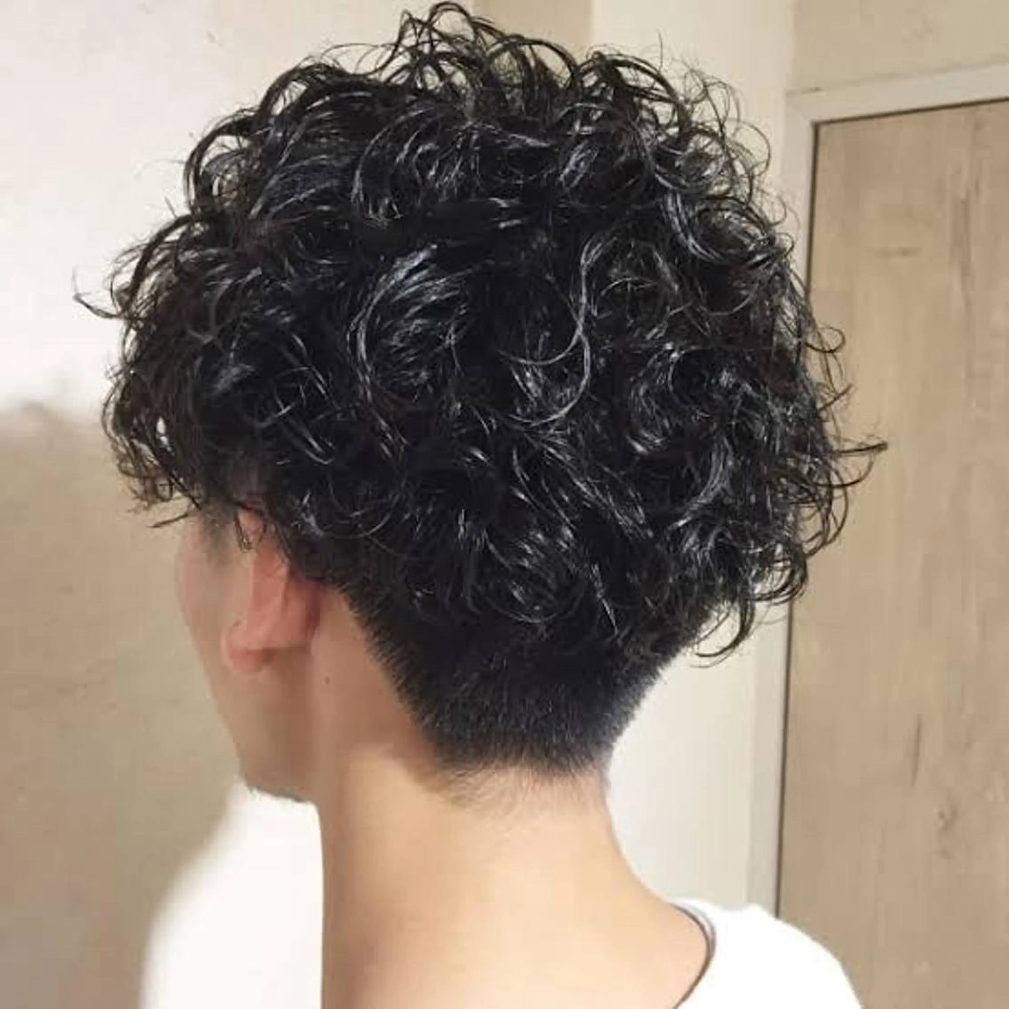 🧚‍♂️髪の痛みが気になる方に🧚‍♂️メンズカット＋ケアパーマ✨再来¥15400の写真