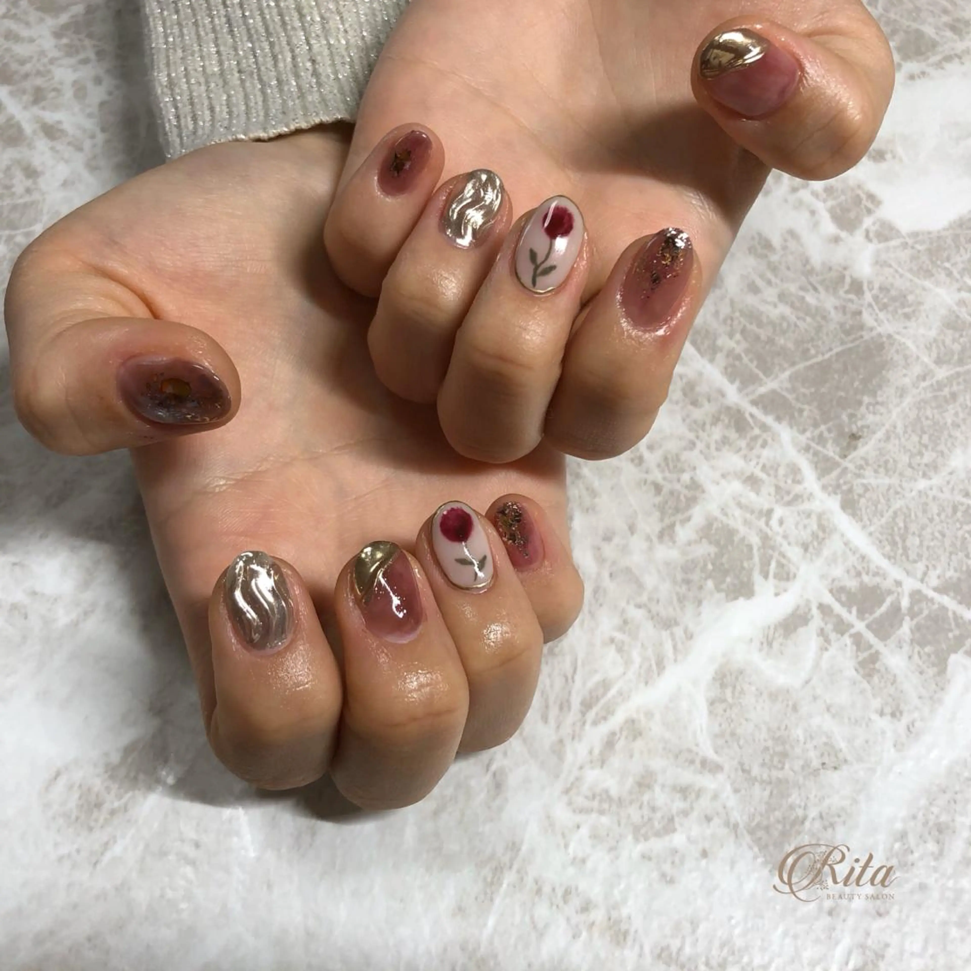 ネイル Rio 𓍼のネイルデザイン