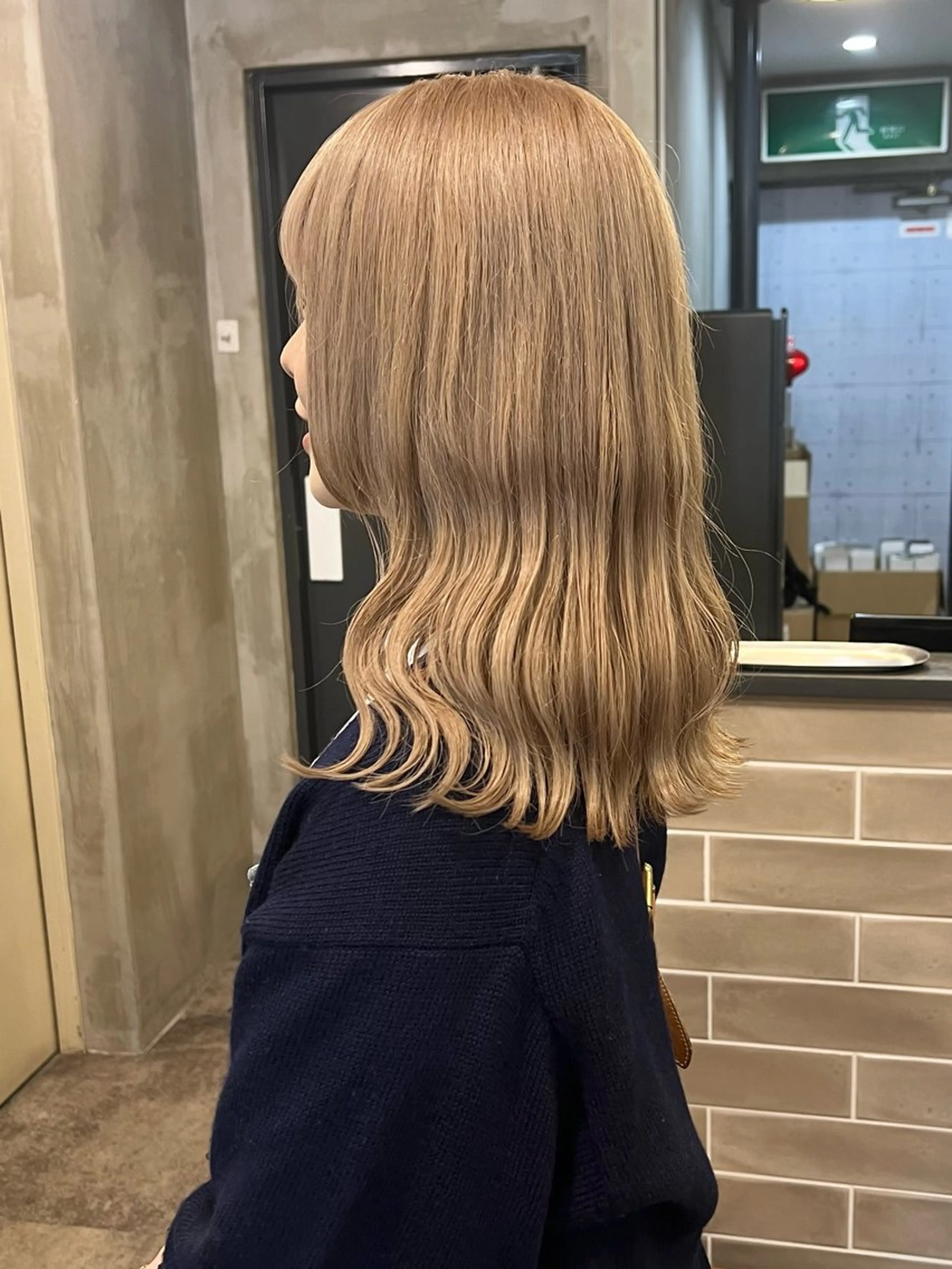 【ダメージ98%off】ケアブリーチ＋ケアカラーの写真