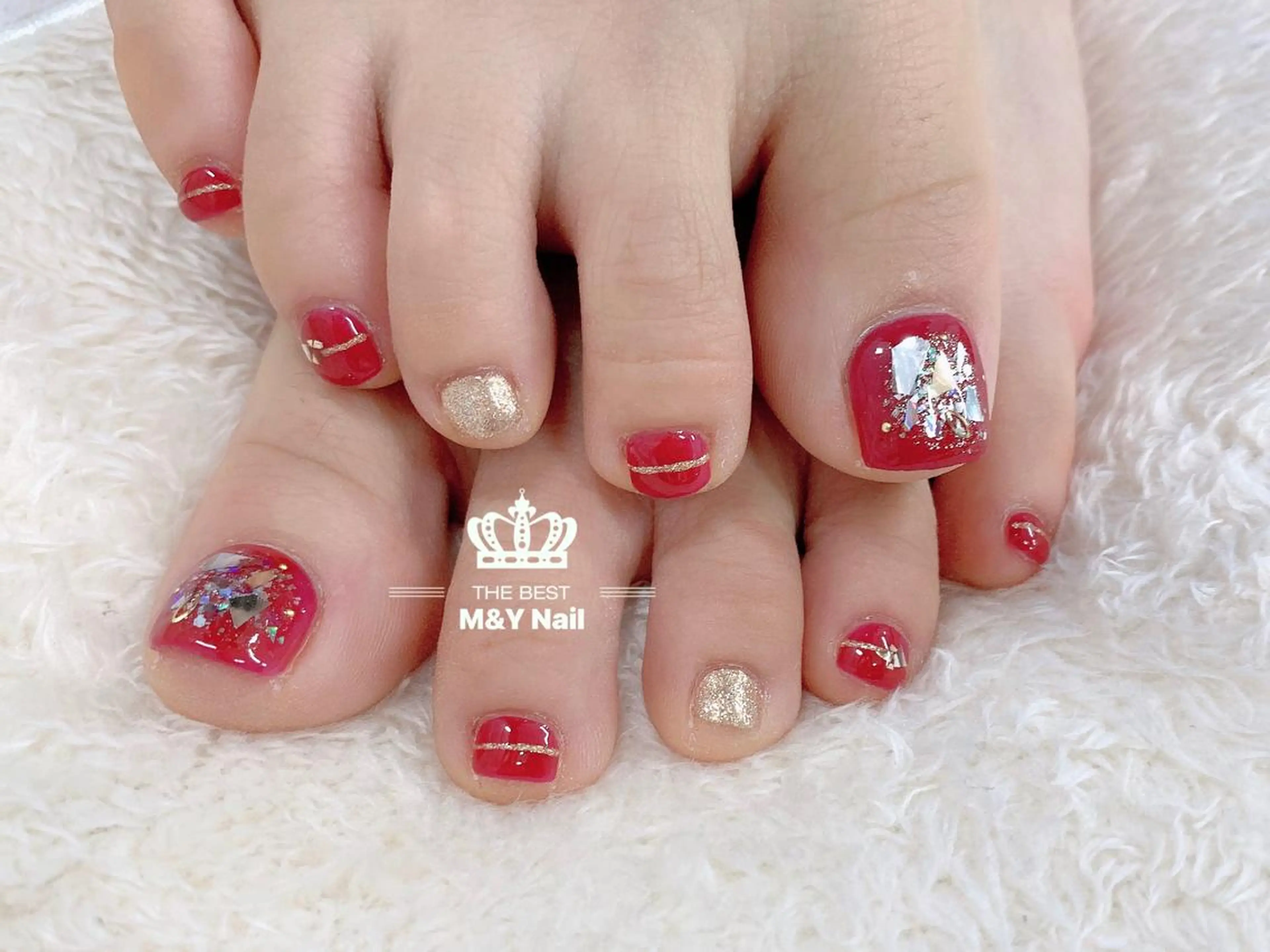 ネイル フットネイル M&Y NailSalonのネイルデザイン