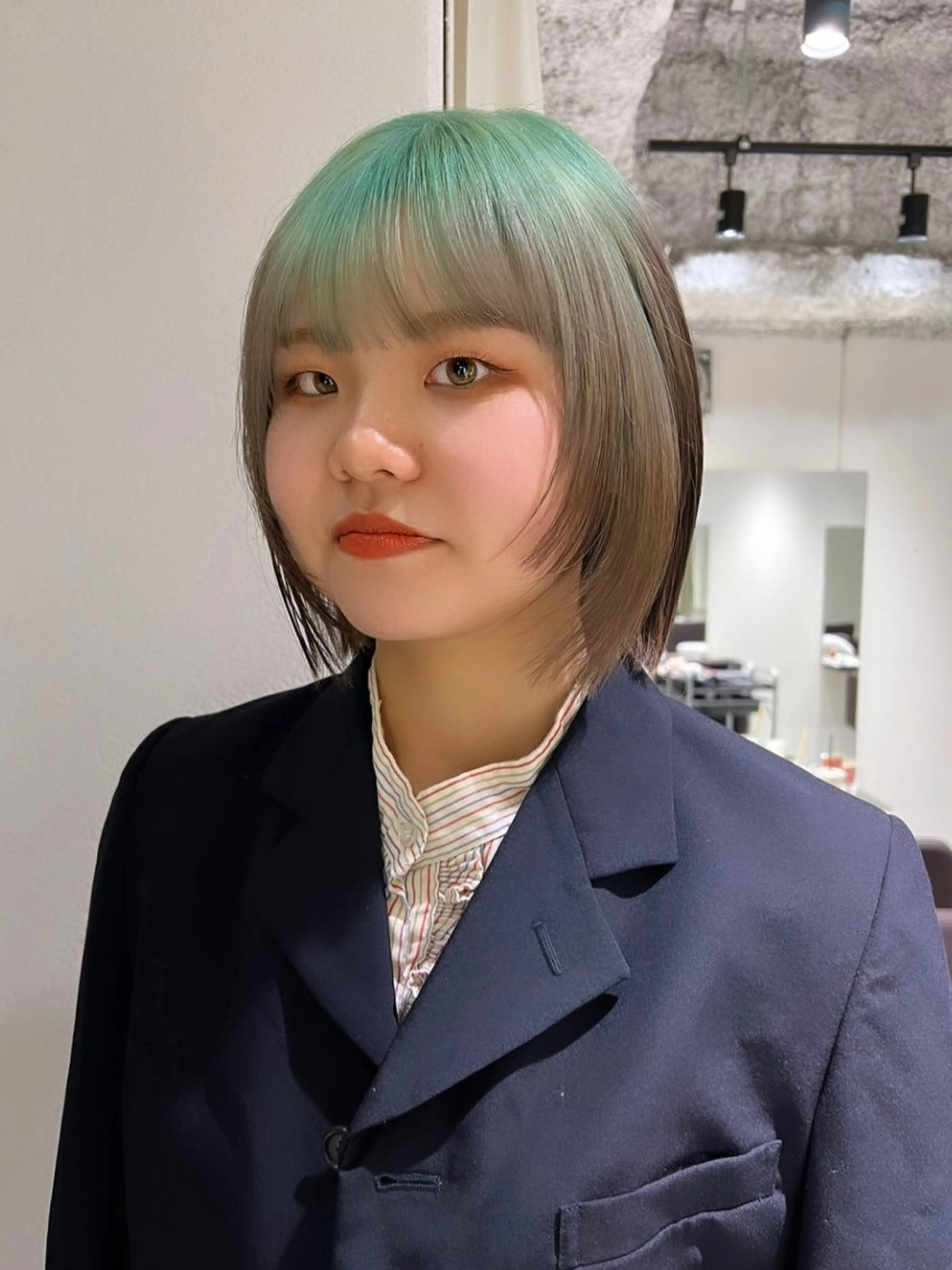 ショート カラー デザインカラー nendo_hair所属・ハイトーン/ボブ 🎀sonokaのヘアスタイル