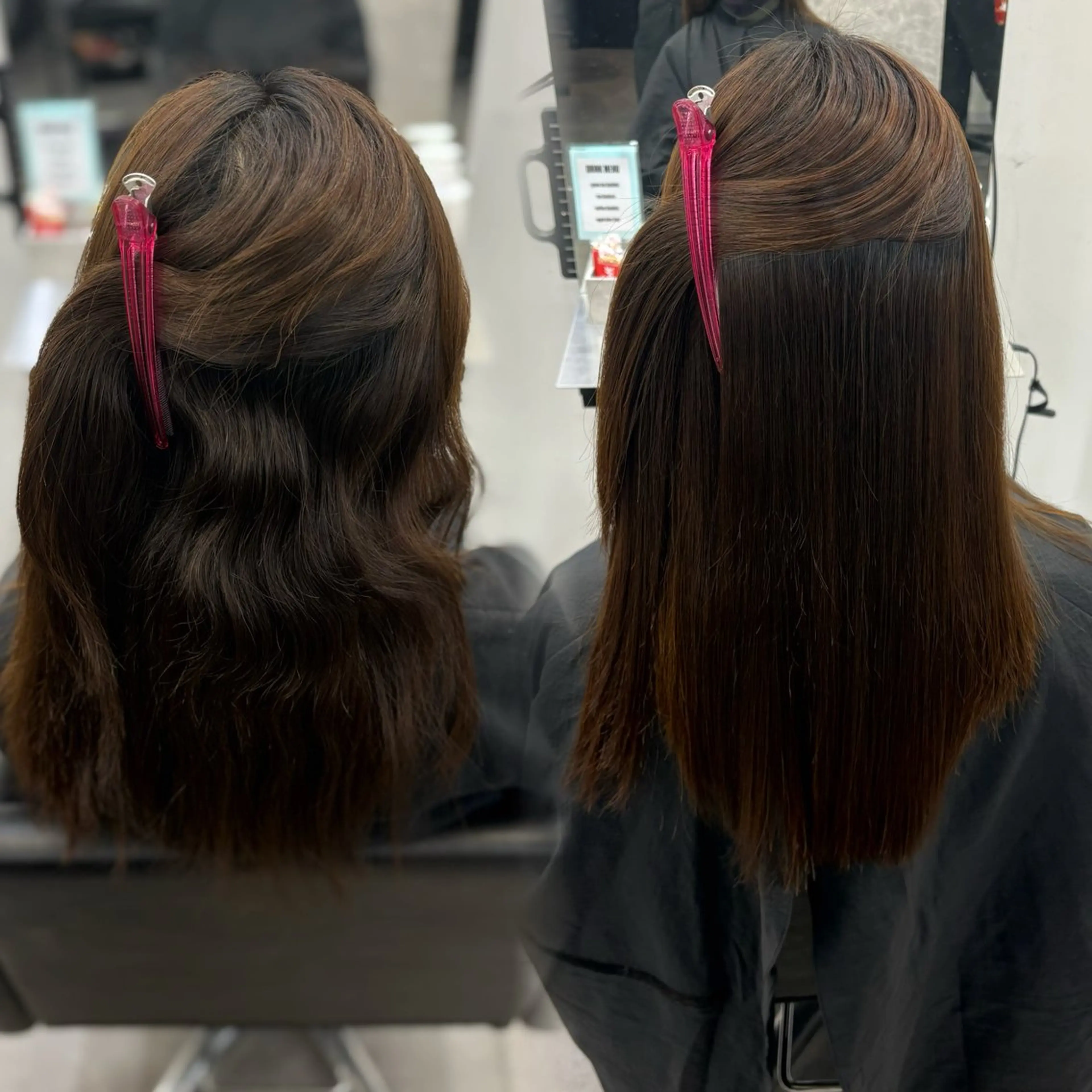 ロング 縮毛矯正 Core Haruのヘアスタイル