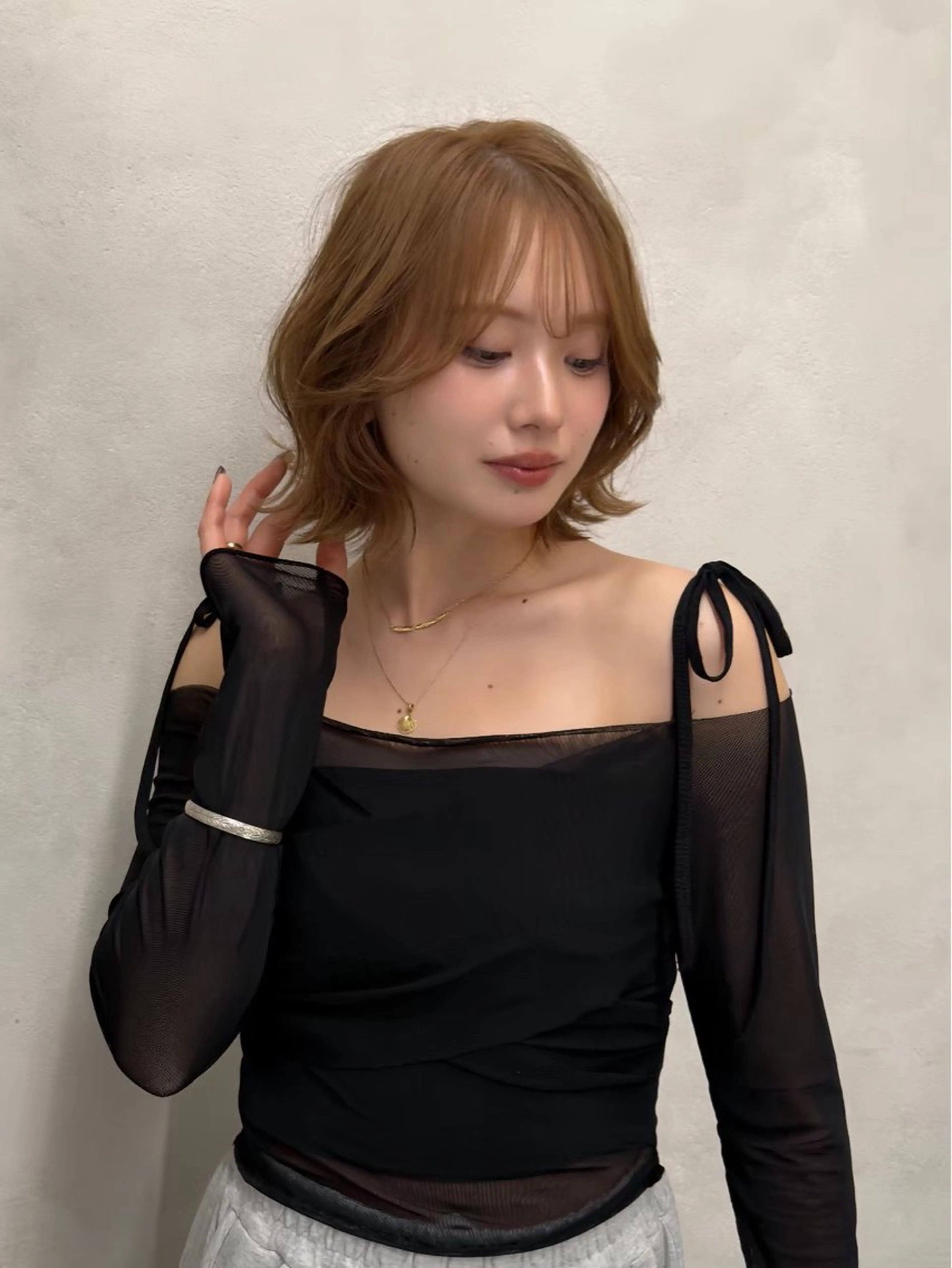 ミディアム モテカラー🫧💕 RIOのヘアスタイル