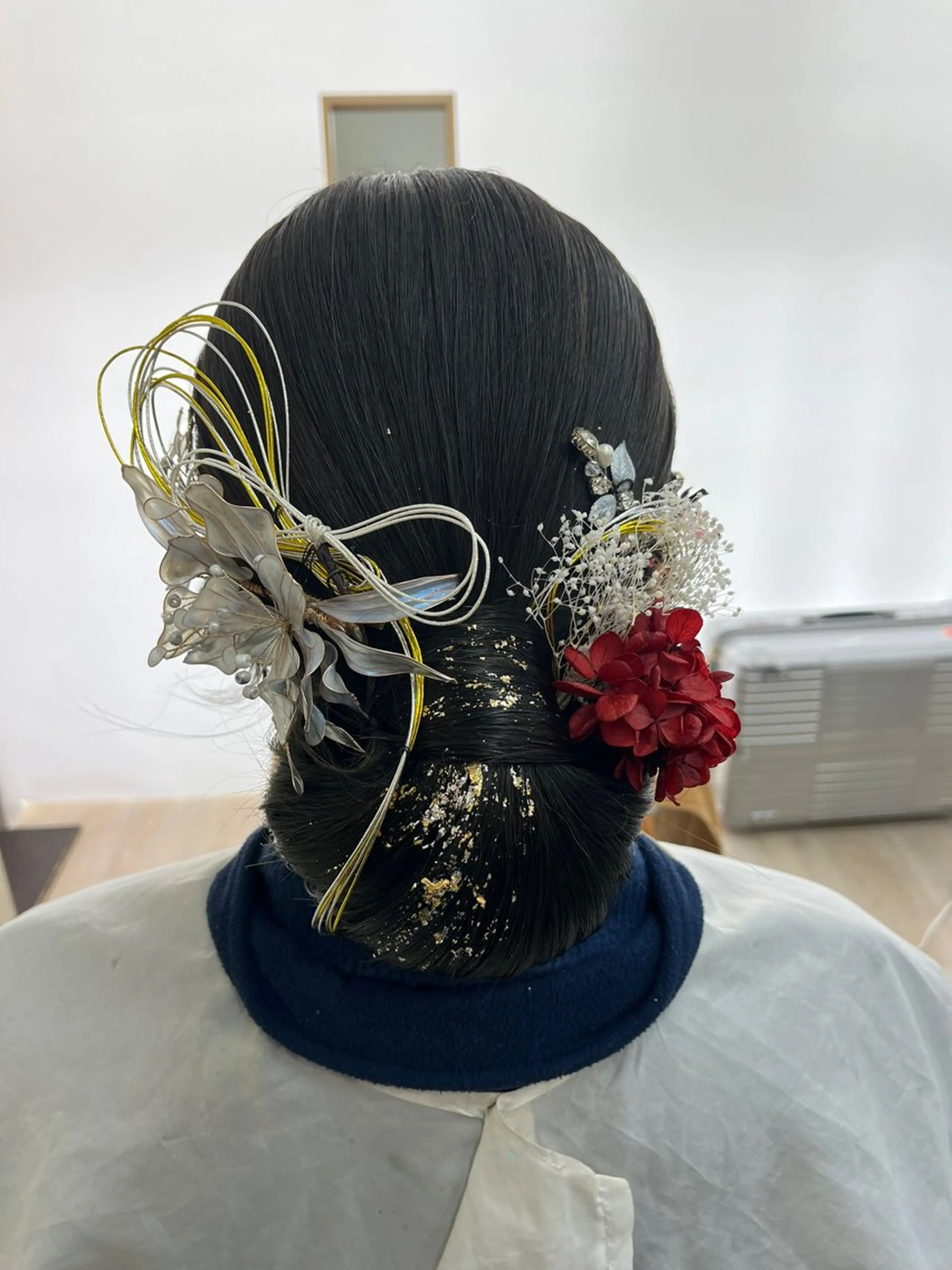 ヘアアレンジ 成人式 卒業式のヘアスタイル Charmoi 枚方 Yuukiのマツエク・マツパデザイン