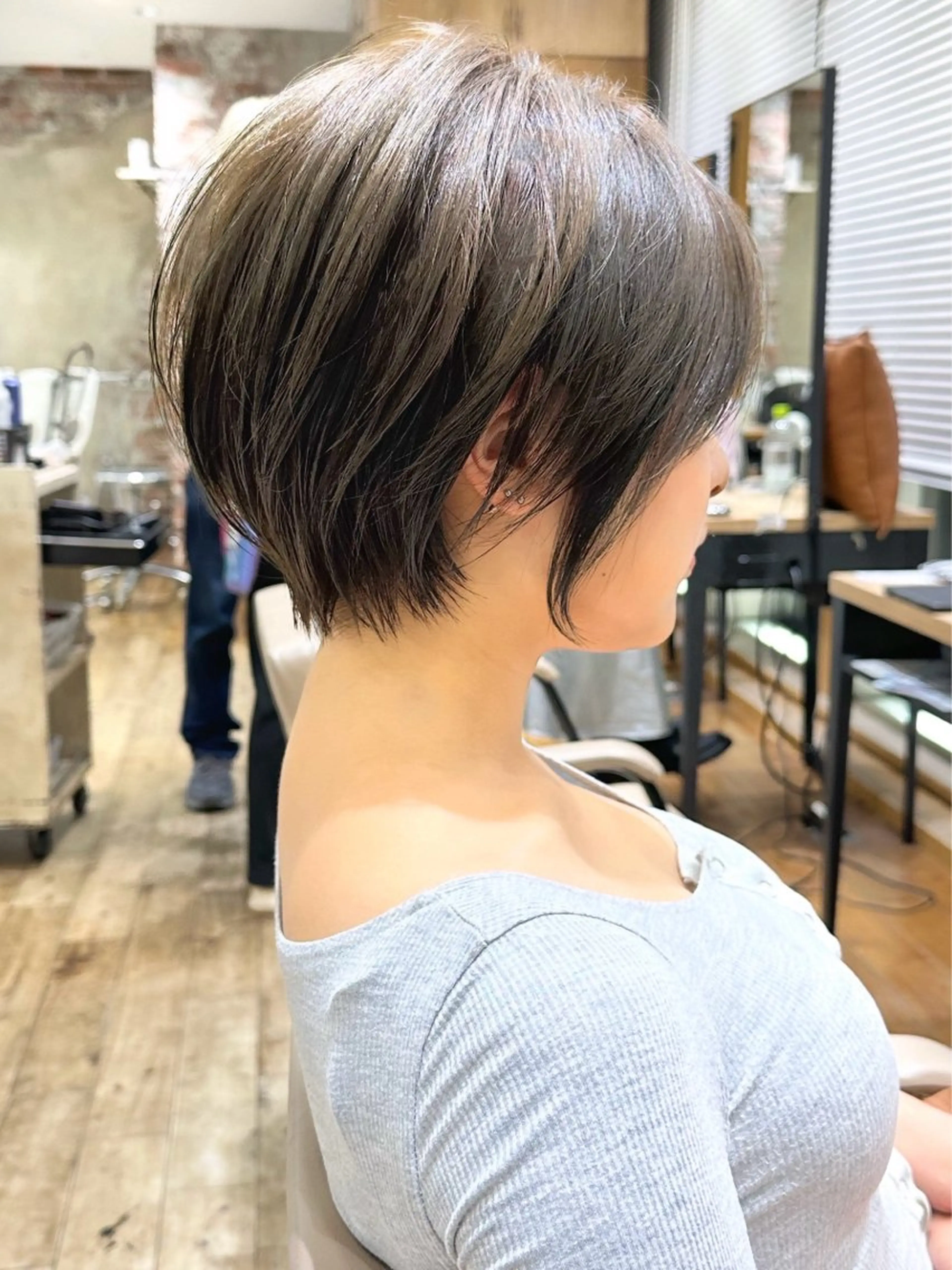 ショート カラー ショートボブ ボブ 似合わせカット ショートヘア 小顔カット カット ヘアカラー トリートメント ショート、ボブの神✨ 峯朋也✂︎✨のヘアスタイル