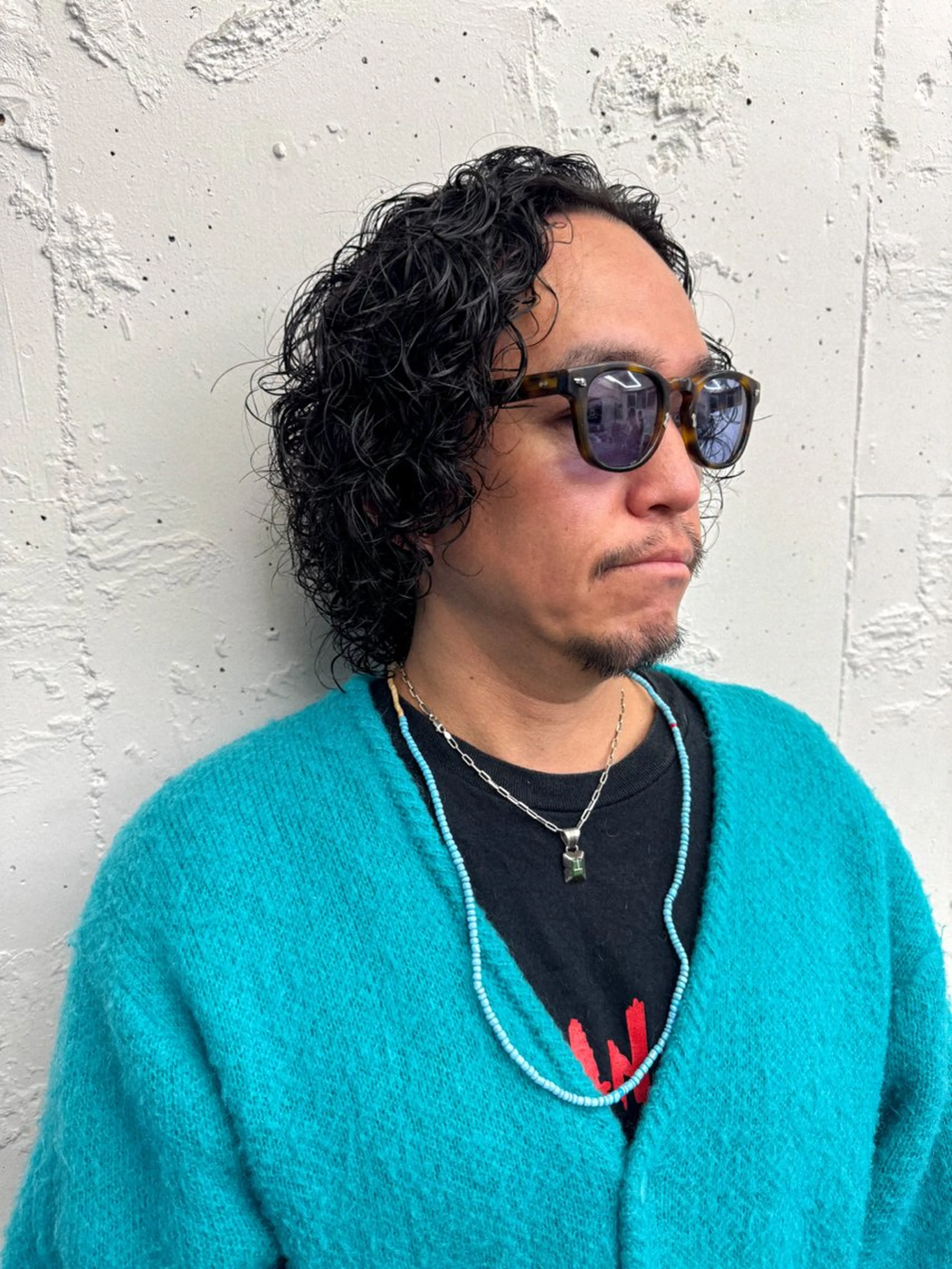 ミディアム パーマ メンズ ミディアムパーマ メンズパーマ スパイラルパーマ カット パーマ トリートメント 💈メンズ特化💈 TASUKUのヘアスタイル