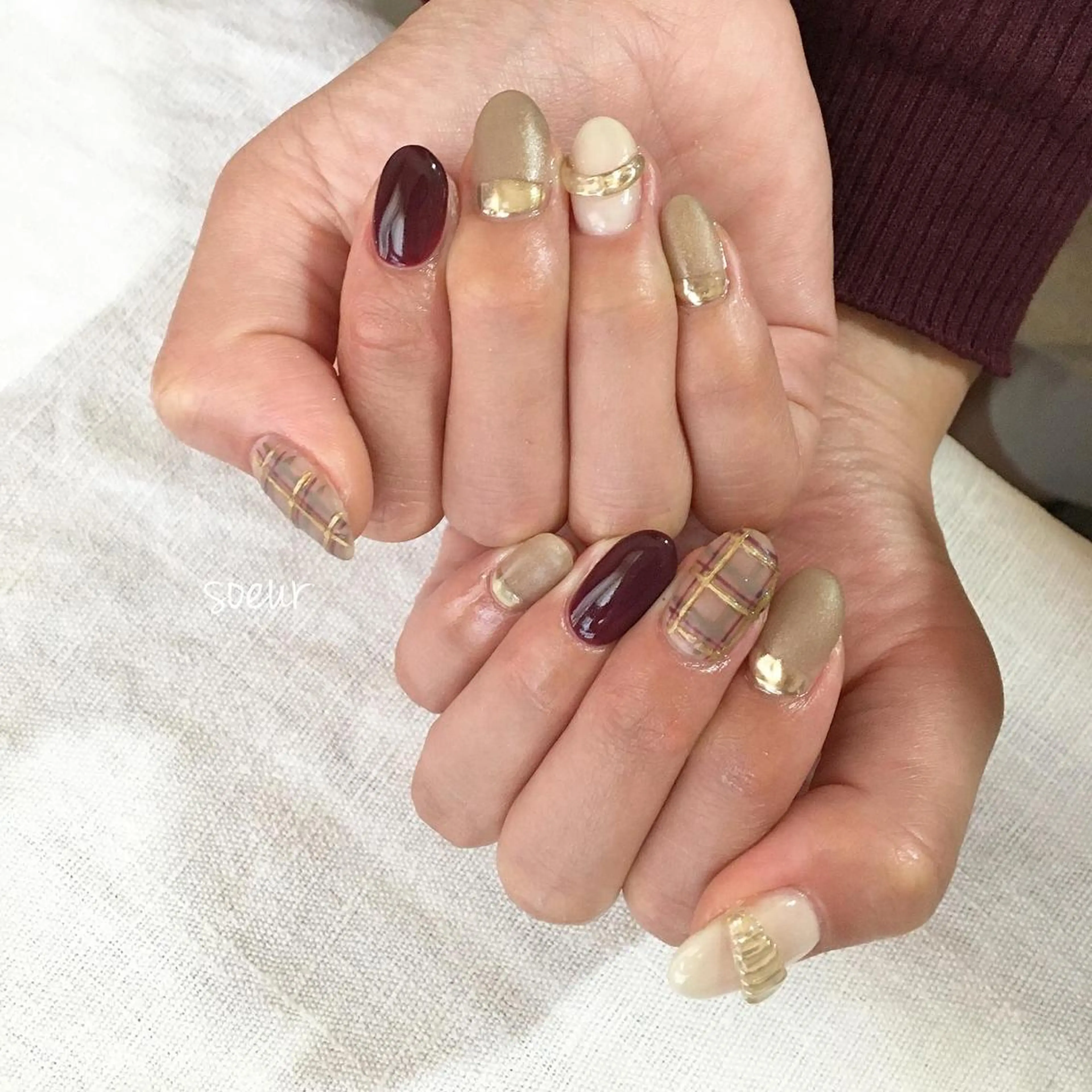 ネイル soeur_ 武蔵浦和のネイルデザイン