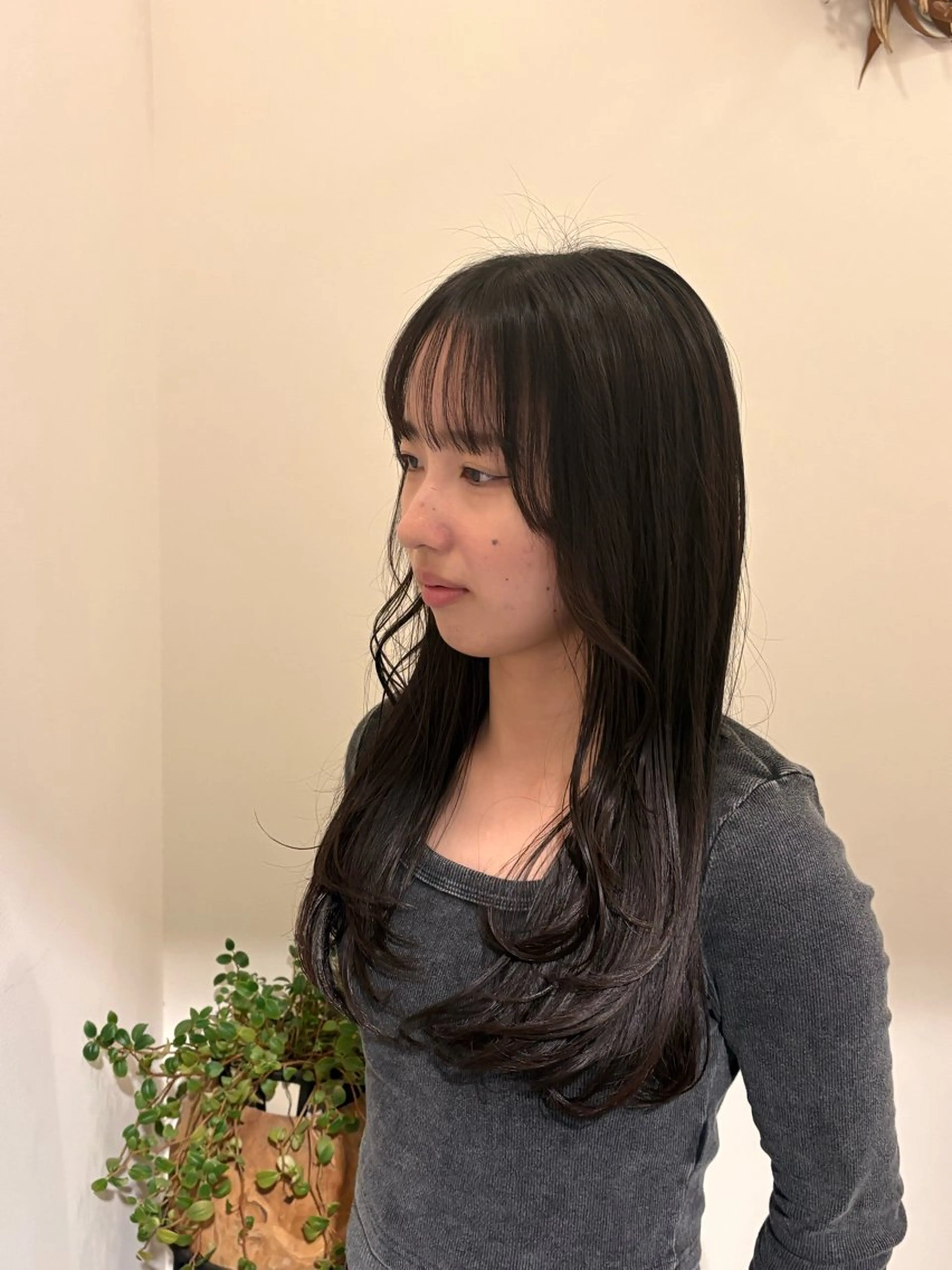 セミロング dress nanamiのヘアスタイル
