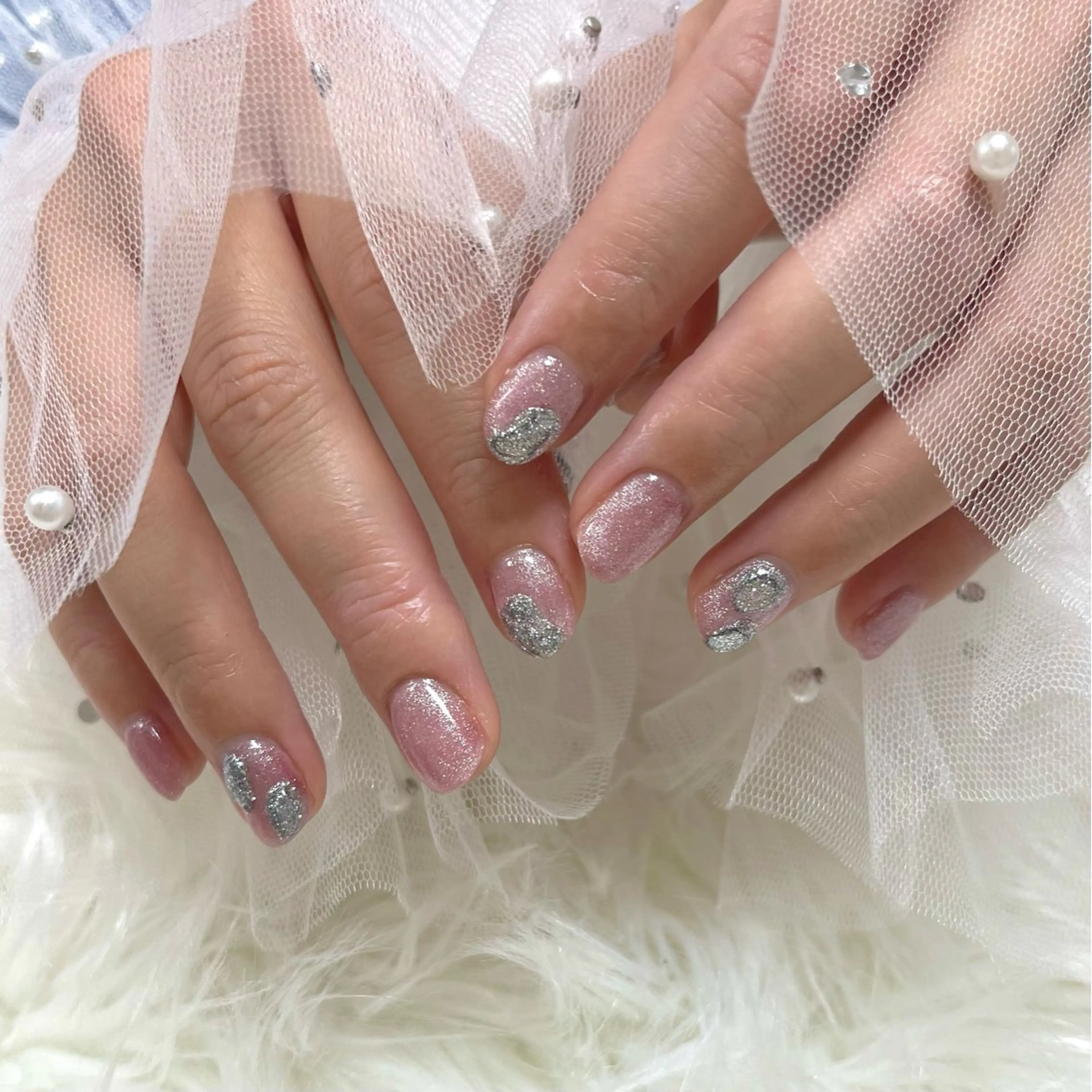 ネイル マグネットネイル ハンドネイル SHINE nail salonのネイルデザイン