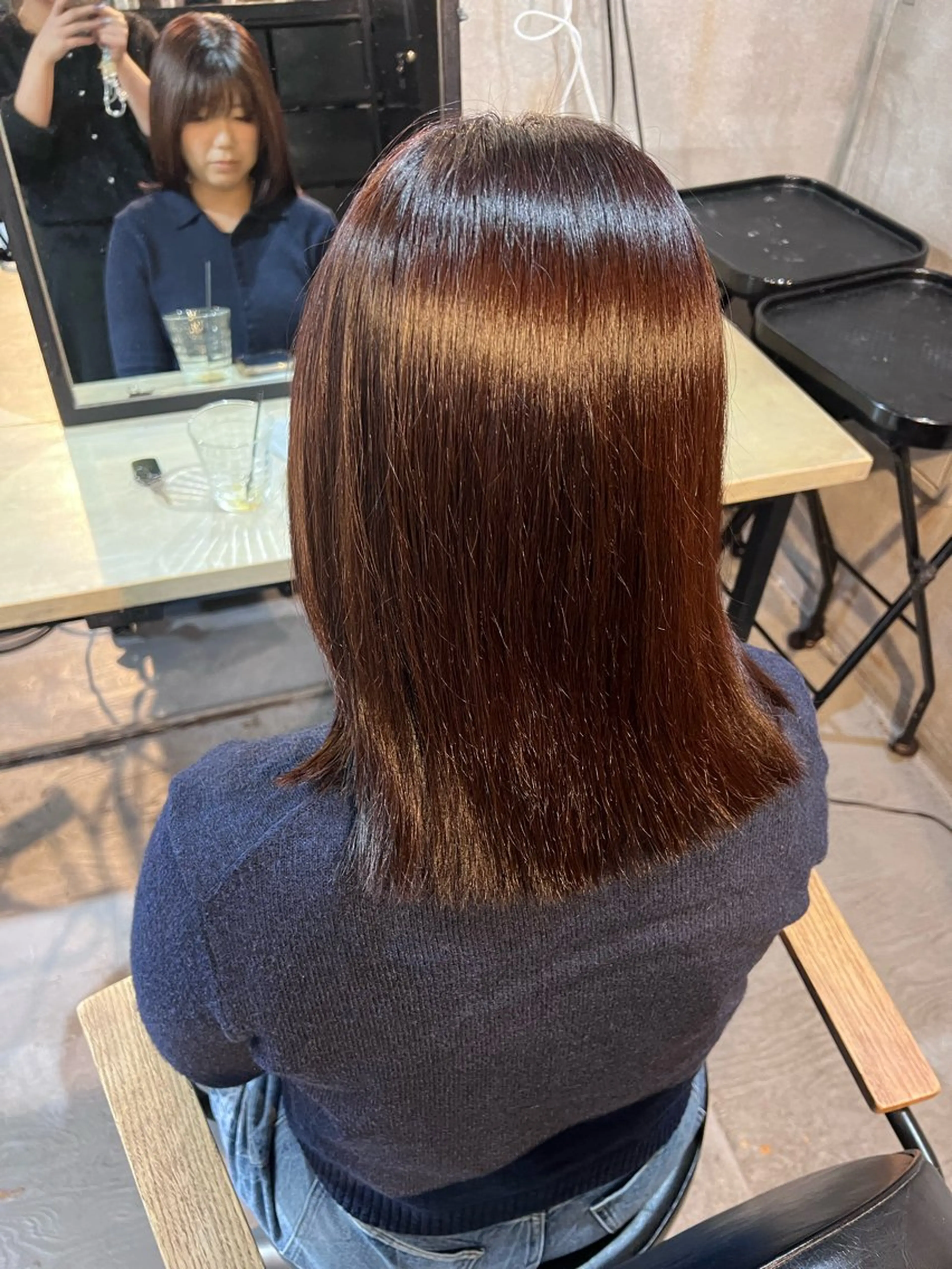 カラー ブラウンカラー 🫐ハイトーンカラー /RIRIKA🌻のヘアスタイル