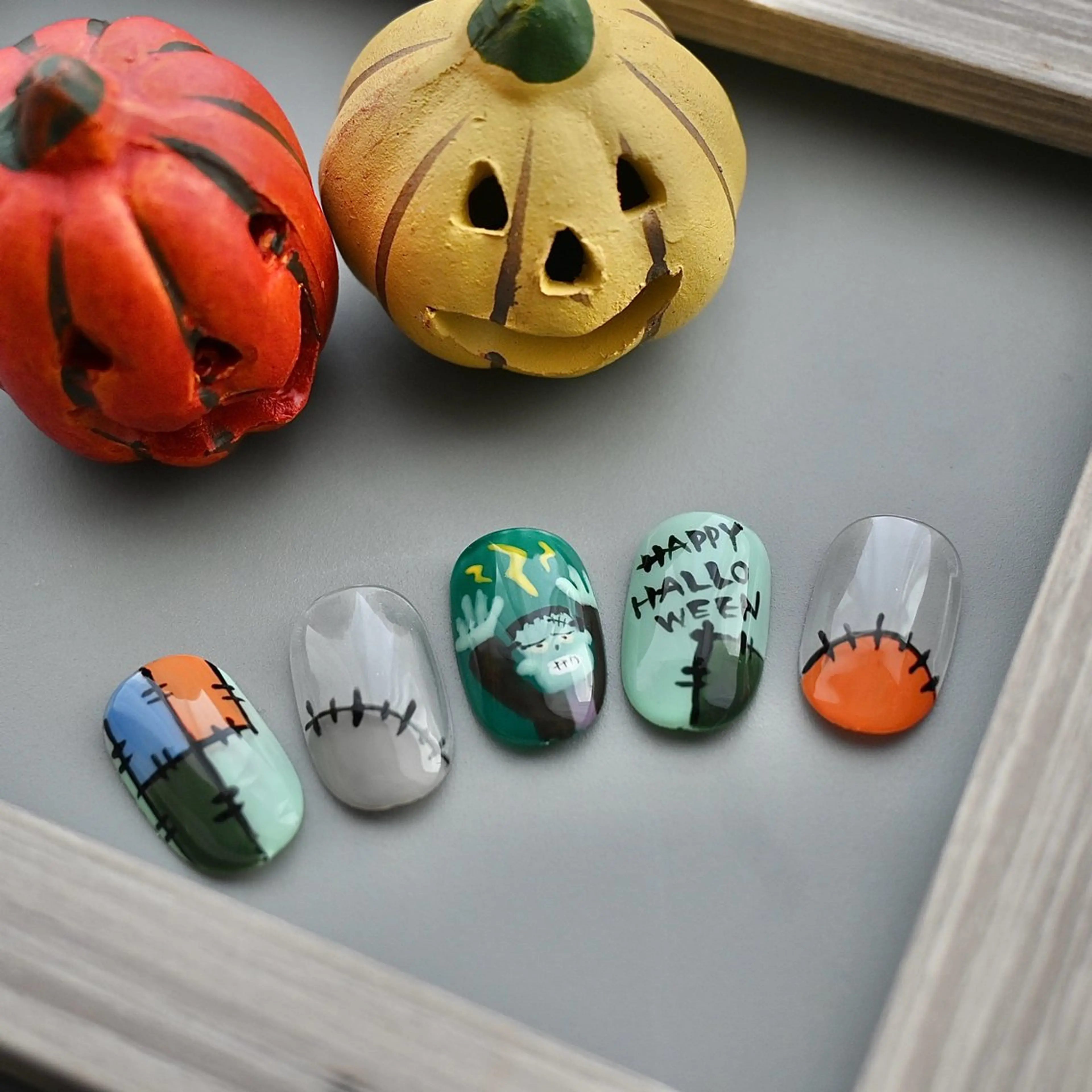 ネイル ハロウィン nail salon amyのネイルデザイン