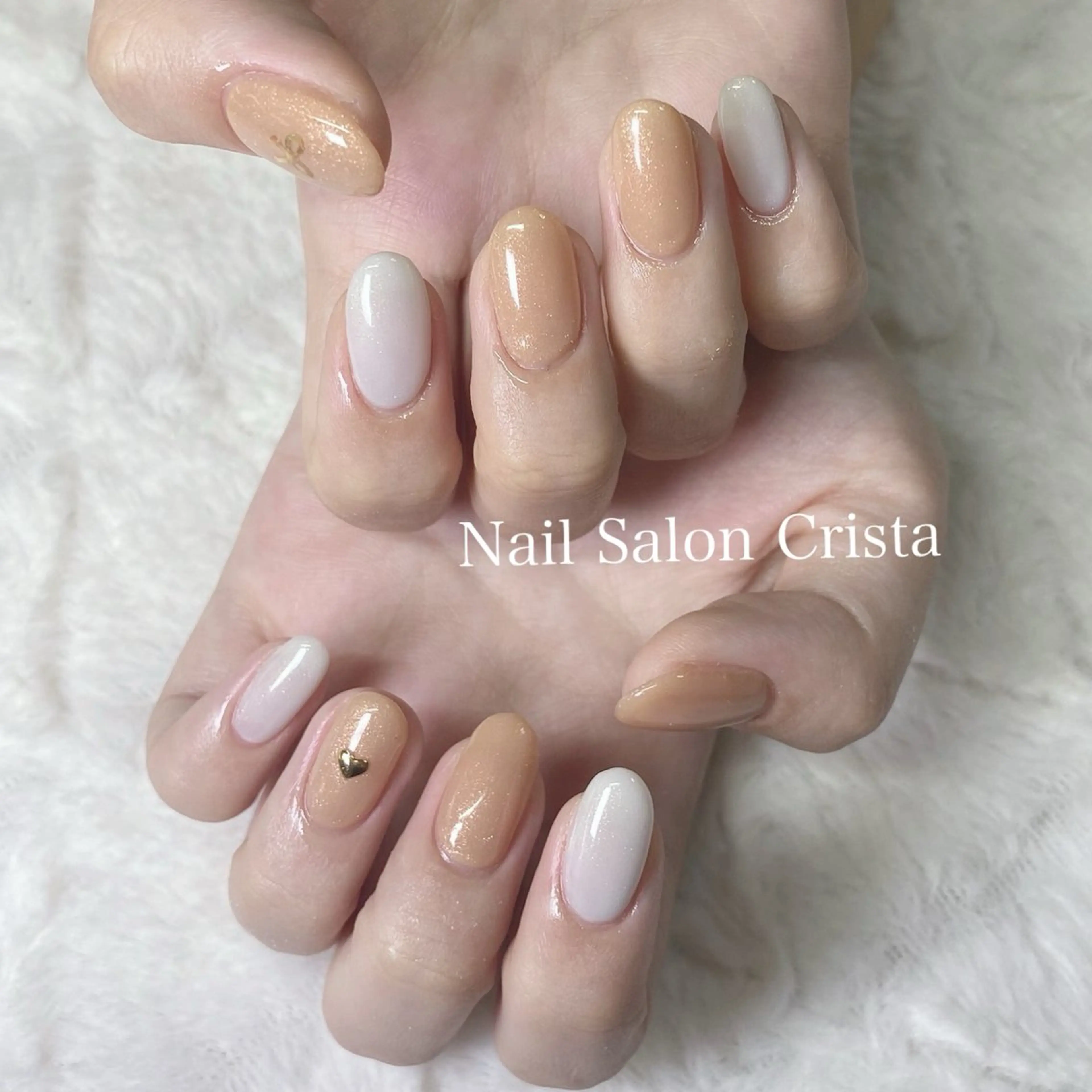 ネイル フットネイル ジェルネイル ラメ(グリッター) マグネットネイル オフィスネイル ハンドネイル NAILSALON CRISTA所属・🤍CRISTA yui🤍のネイルデザイン