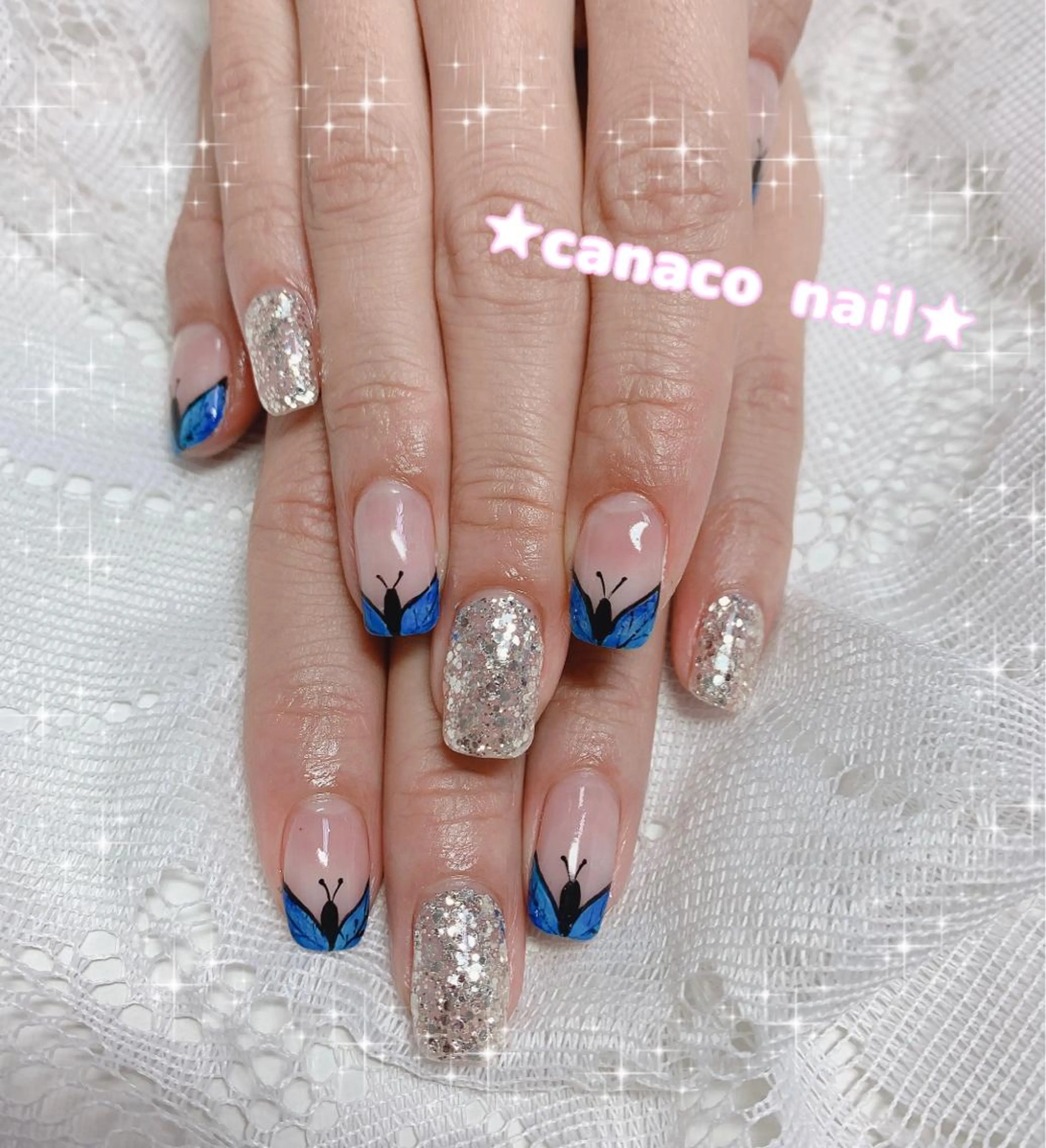ネイル アートネイル フレンチネイル ジェルネイル パラジェル 春ネイル ハンドネイル ハンドケア ベテランネイル cnc  nailのネイルデザイン