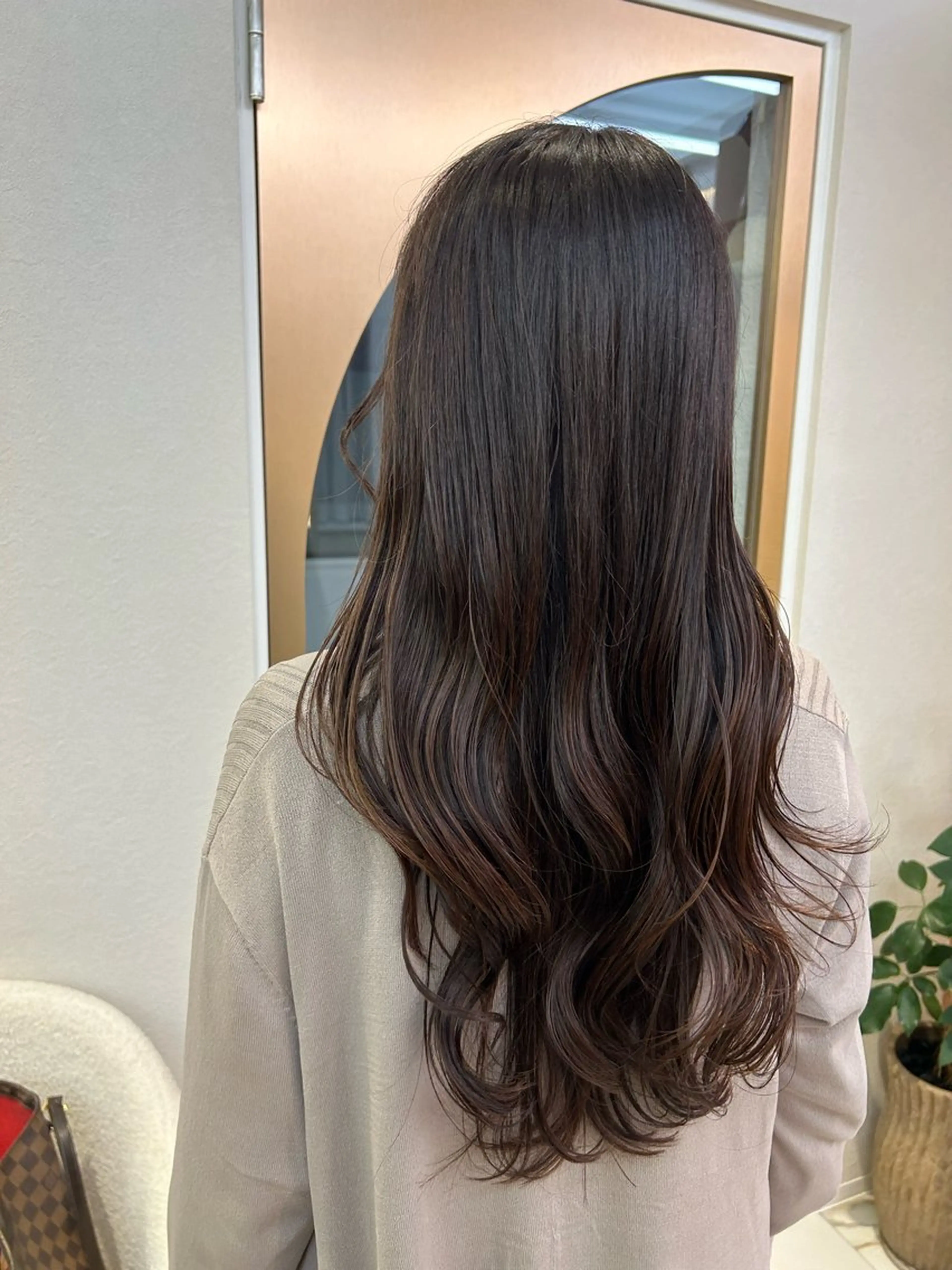 ロング カラー カット ヘアカラー トリートメント 佐合 梨花 / ｅａｕ〈オー〉のヘアスタイル