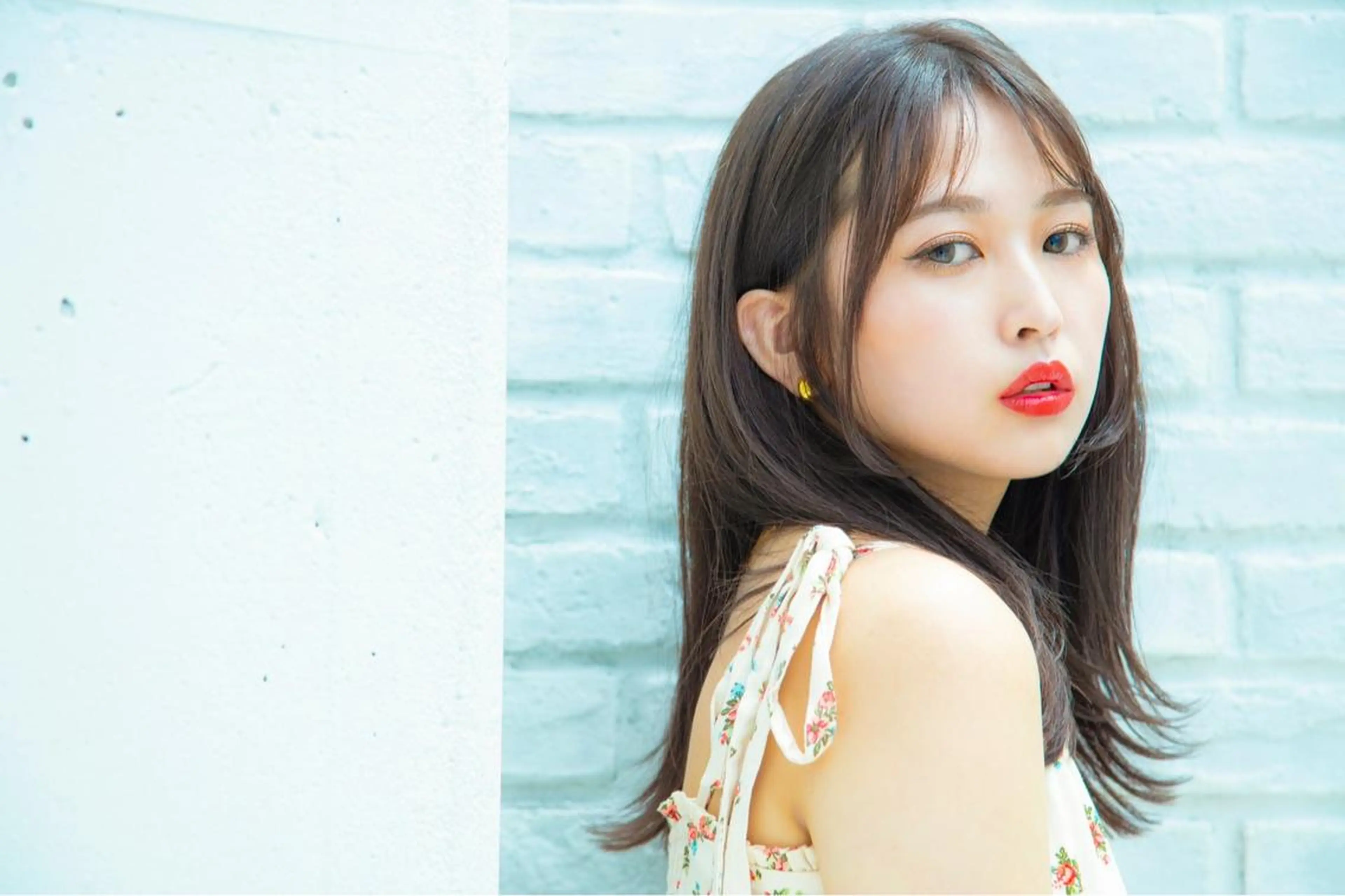 ロング カット ヘアカラー トリートメント レイヤーカット /透明感カラー西田のヘアスタイル