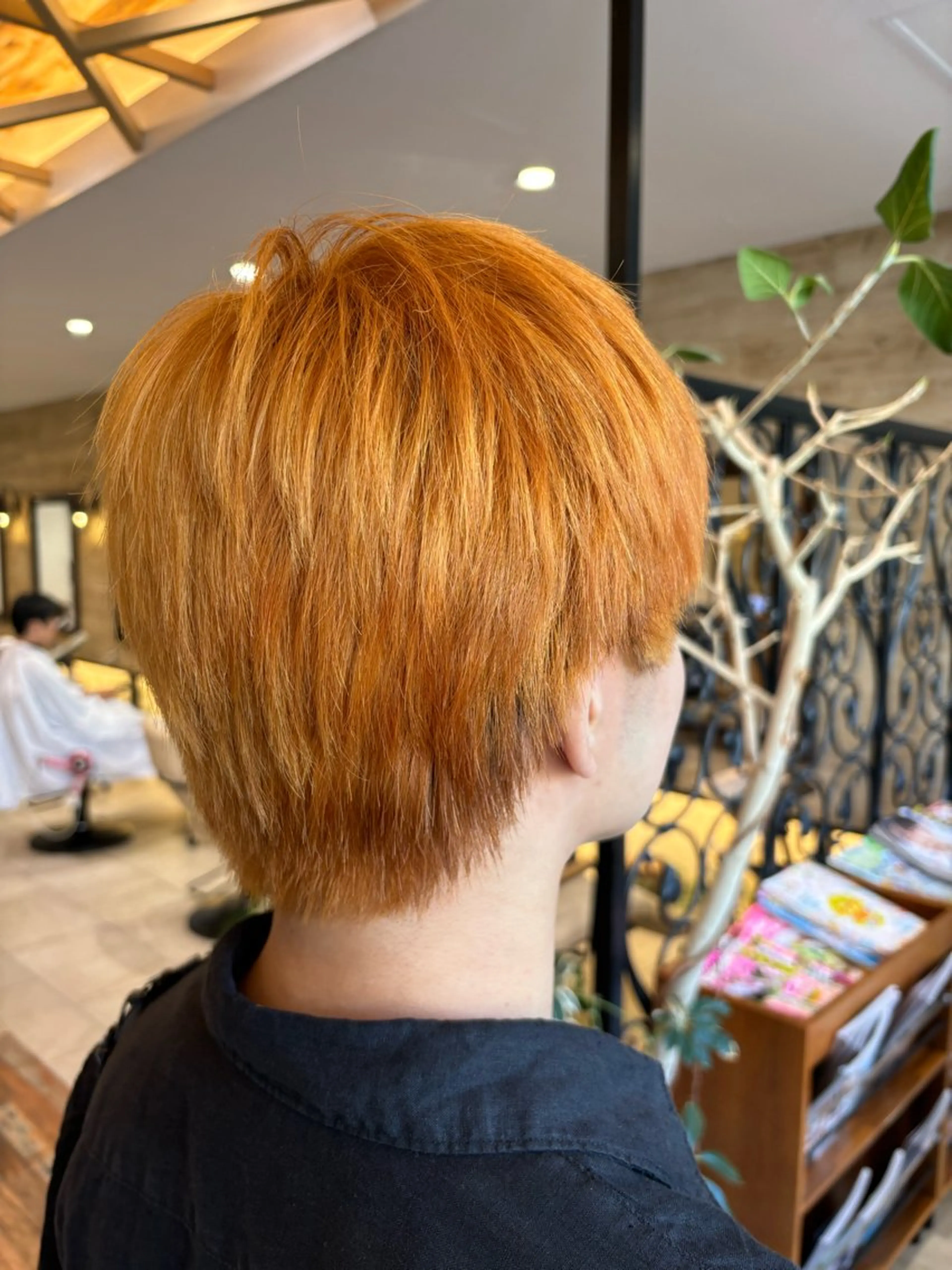 ショート 🍒🌷ピンクカラー 🌷🍒井出まりあのヘアスタイル