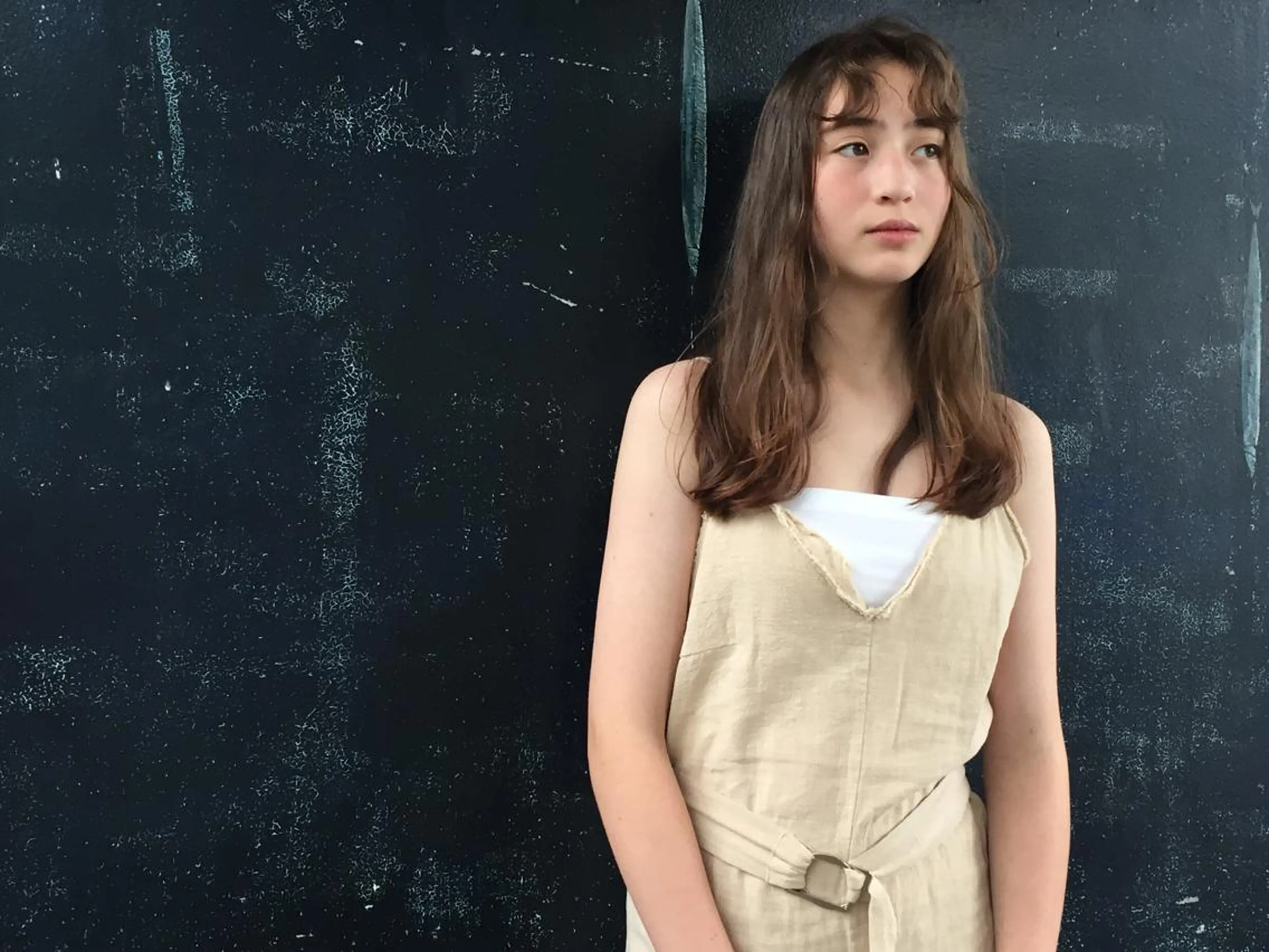 ロング パーマ 山下 千明のヘアスタイル