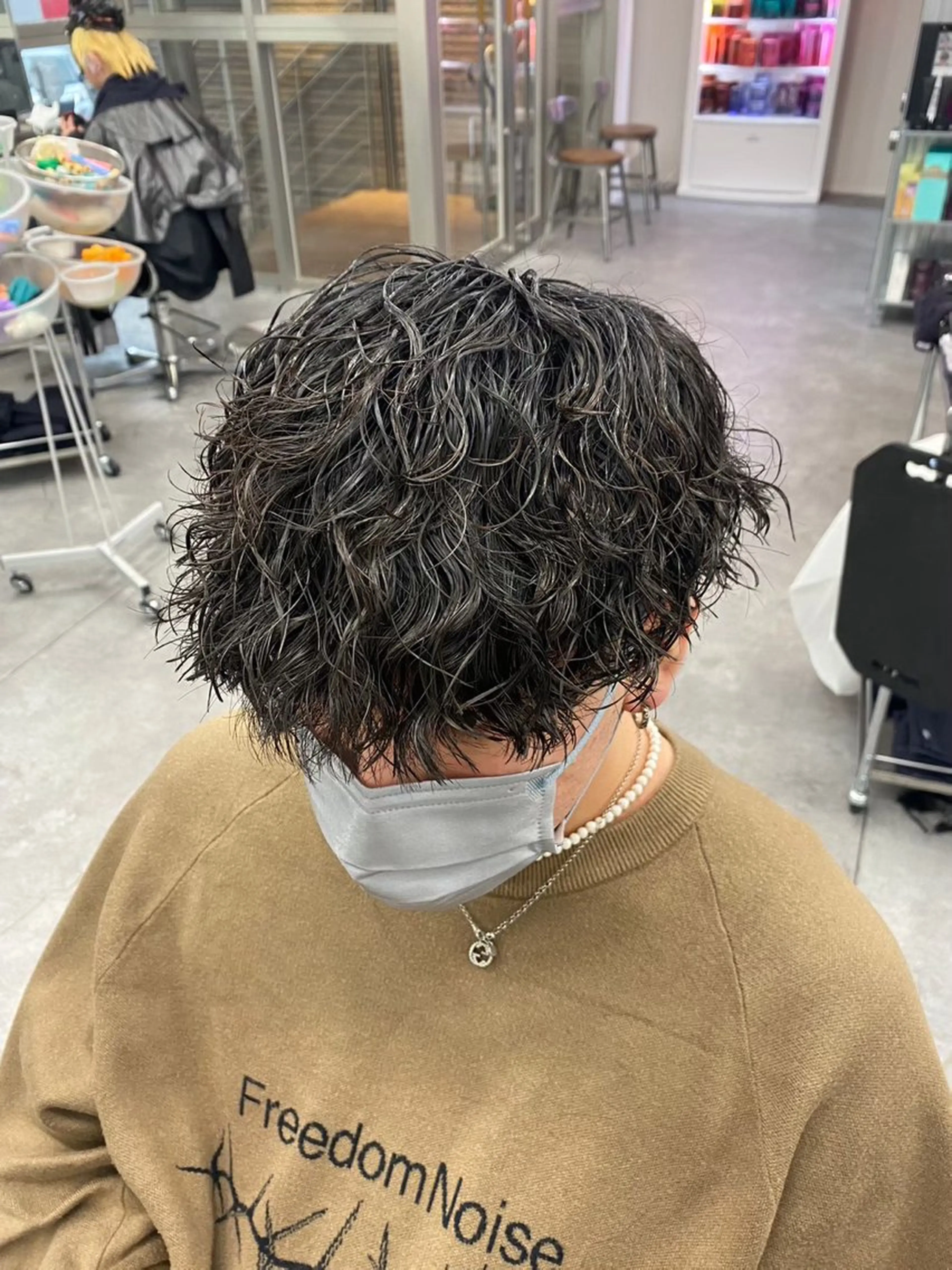 ショート カラー パーマ メンズ キッズ カット パーマ パーマ支持率No.1 ❤️‍🔥安成弾のヘアスタイル