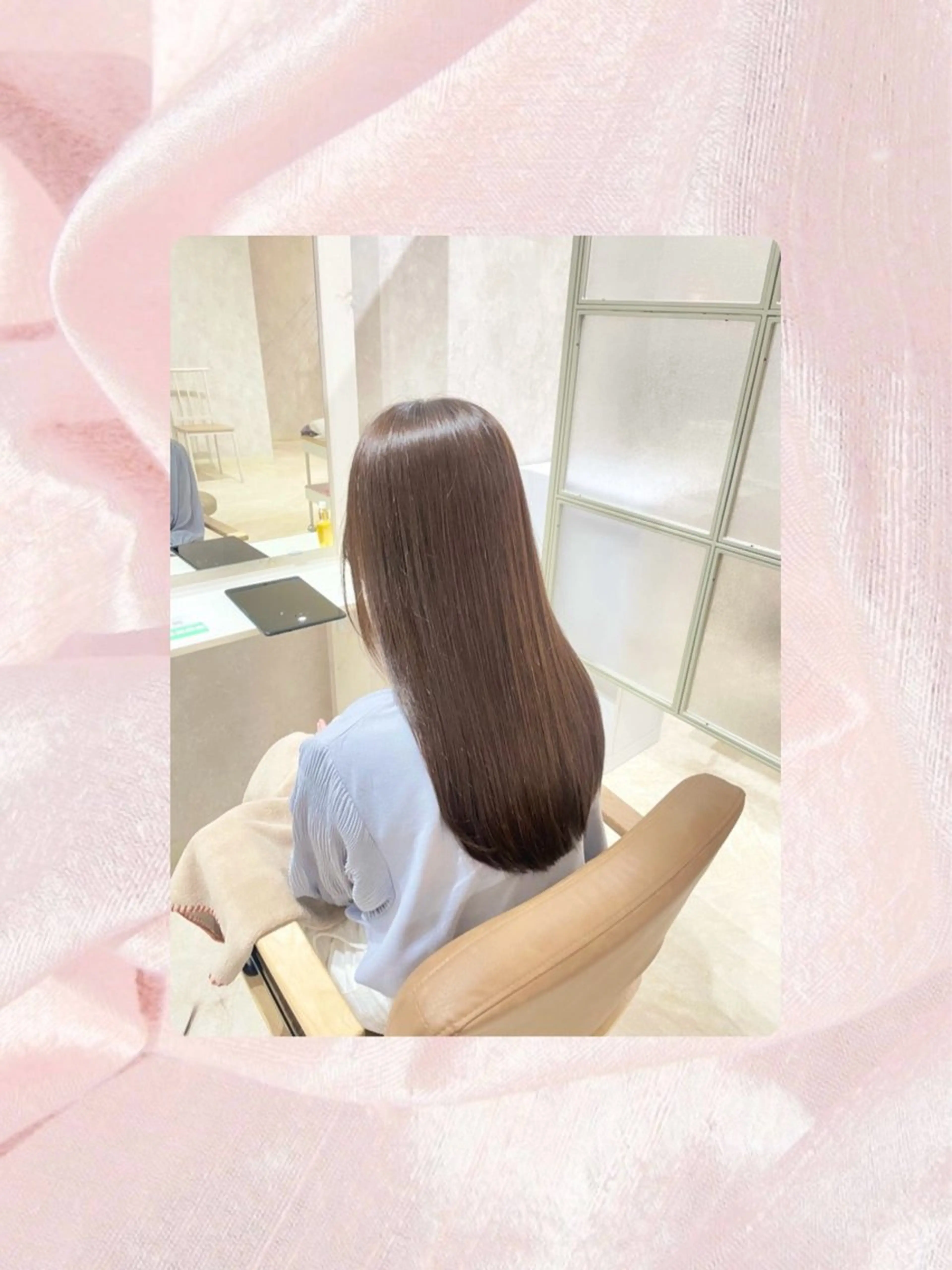 ロング カット トリートメント ❤︎SAKURA 【Rico】❤︎のヘアスタイル