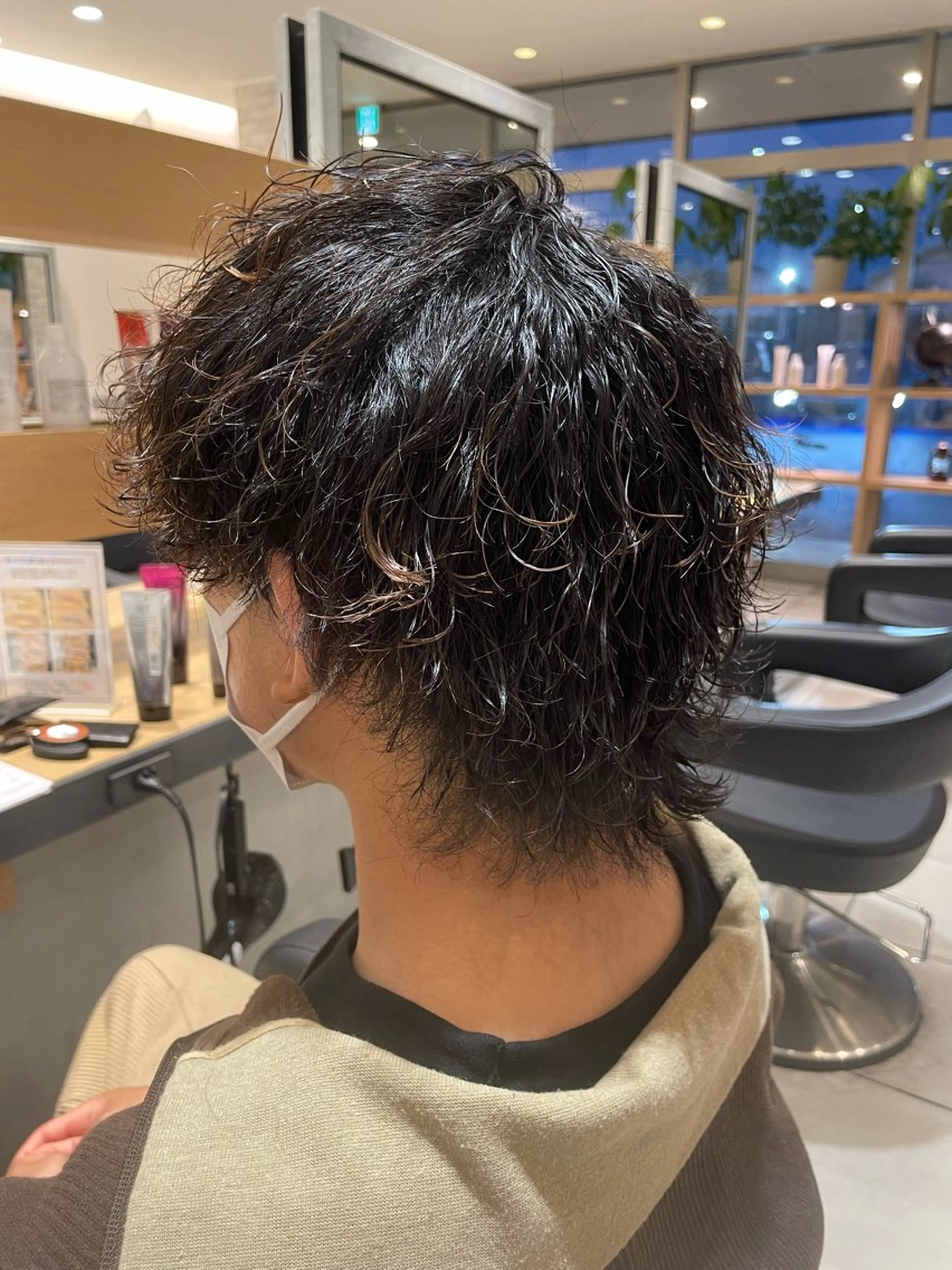 カットパーマ　#メンズ#似合わせカット#ツイスト#スパイラル#波巻きパーマ#ニュアンスパーマ#フェザーパーマの写真