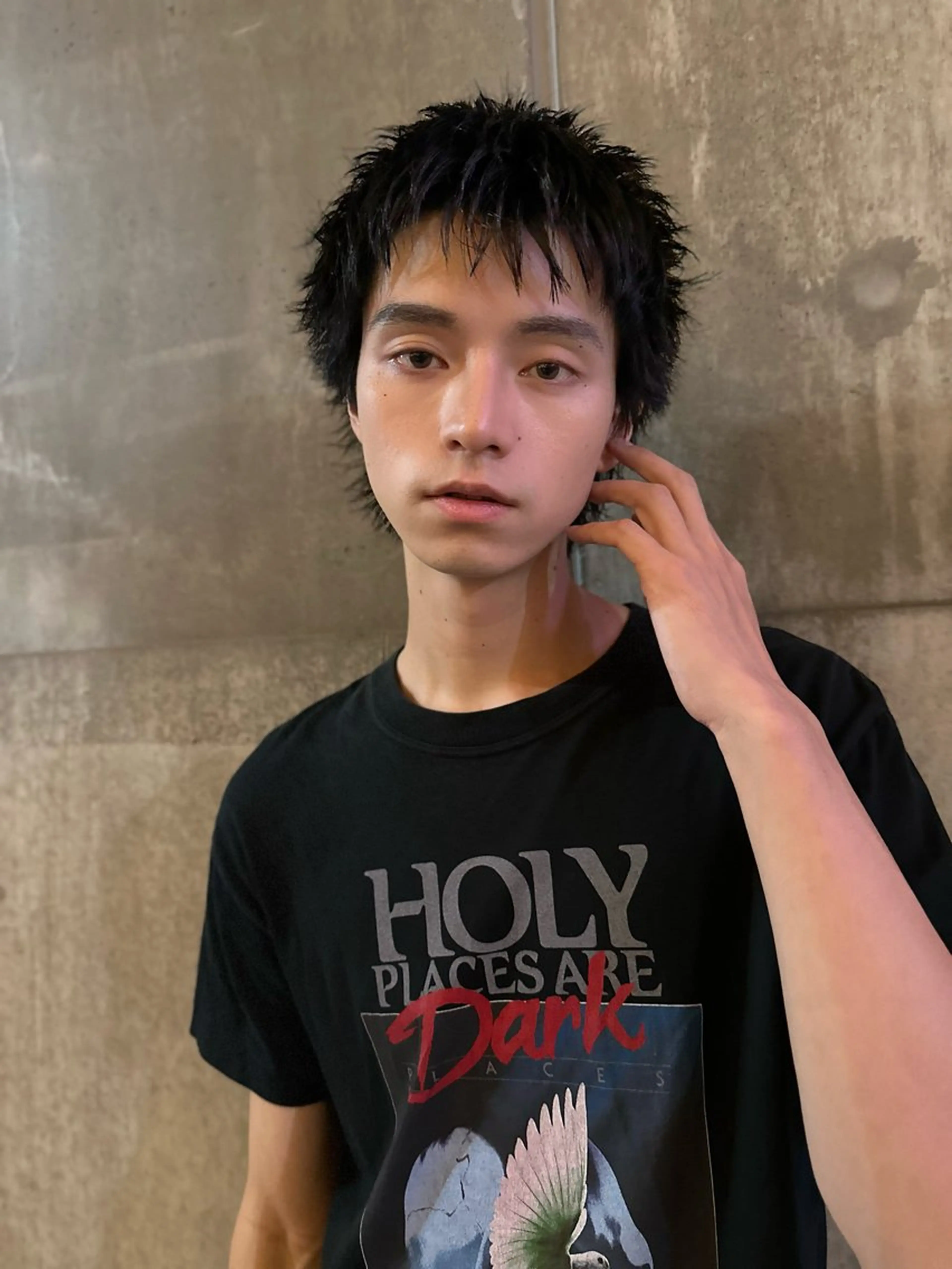 ショート メンズ 渋谷/メンズパーマ/ ミディアム/田代昂平のヘアスタイル